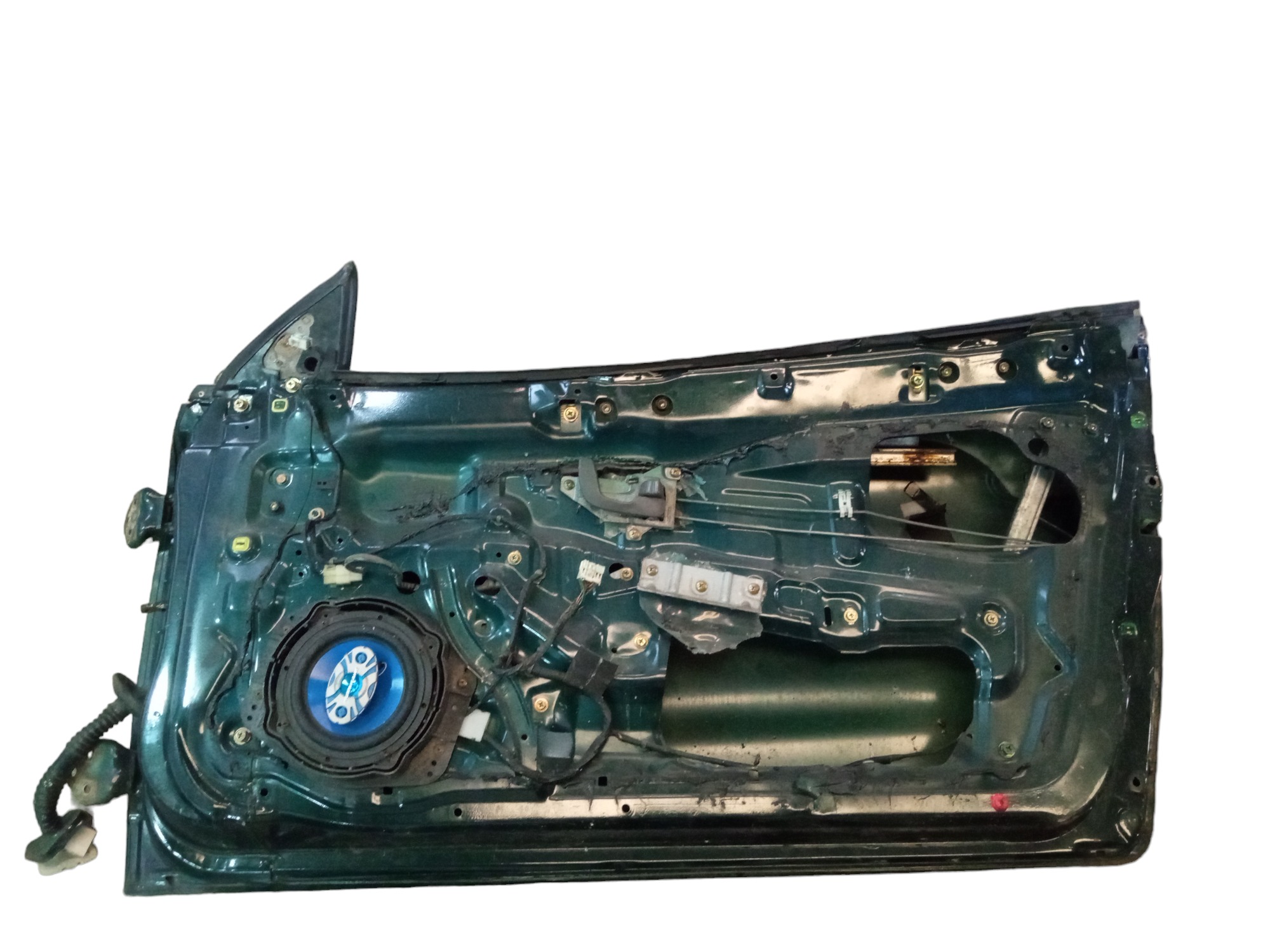 Porta Dianteira Direita Mitsubishi Eclipse 95 A 98 So Lata  Dianteira Direito Verde 4