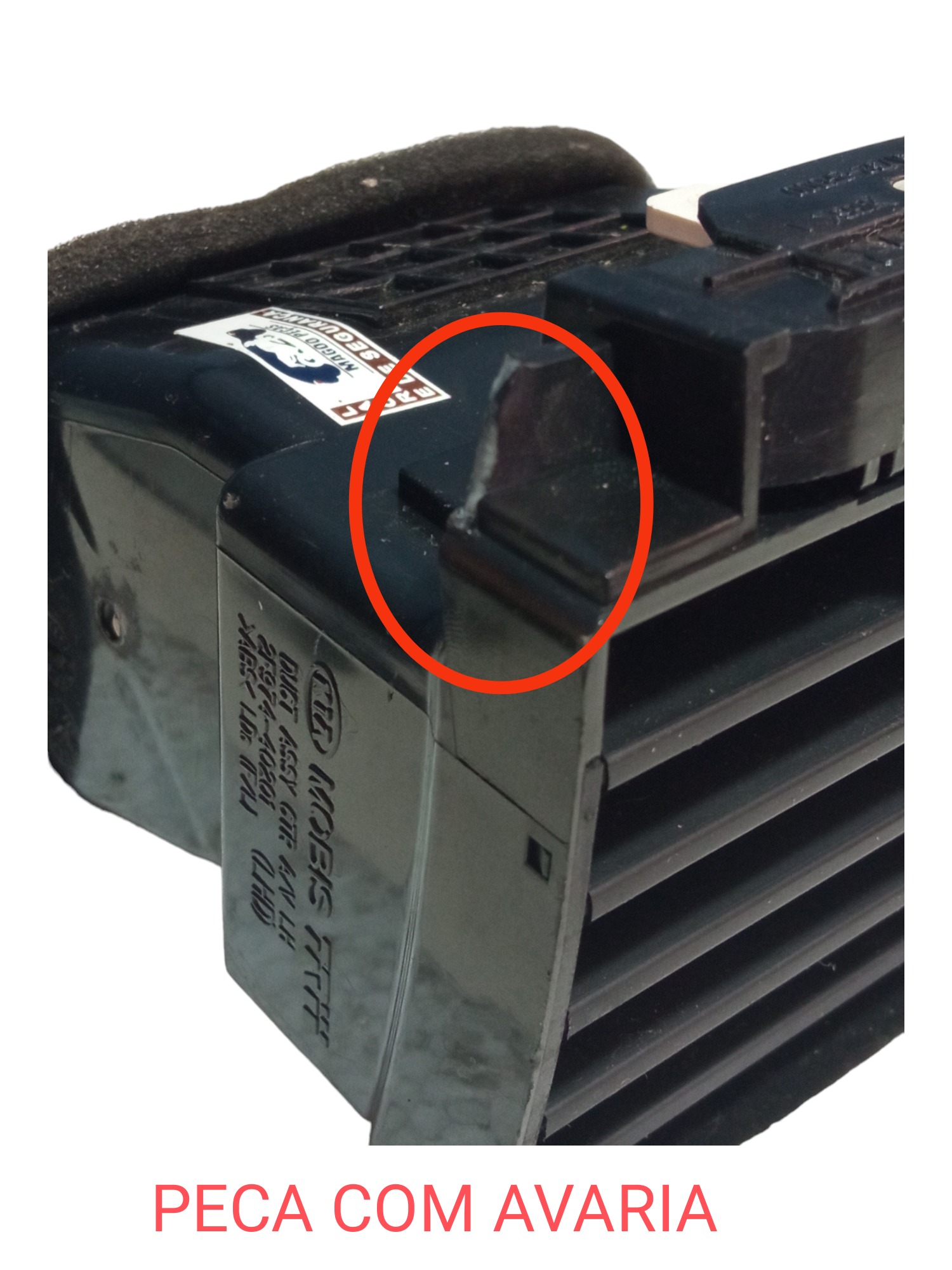 Difusor Saida Ar Condicionado Esquerdo Kia Cerato 2007 2009 3