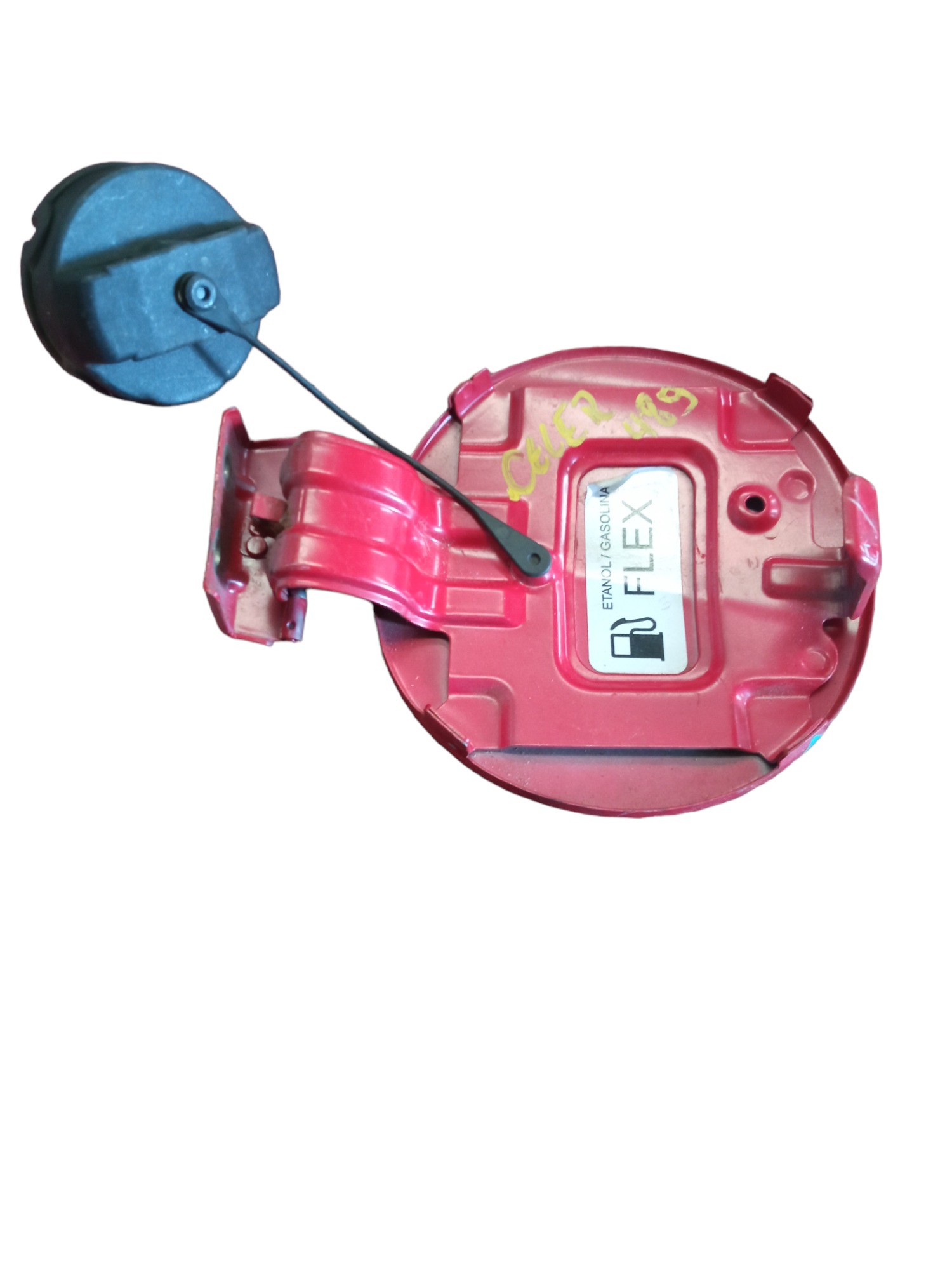Portinhola Tanque Combustível Chery Celer 13/15 M.v Vermelho 2015 3