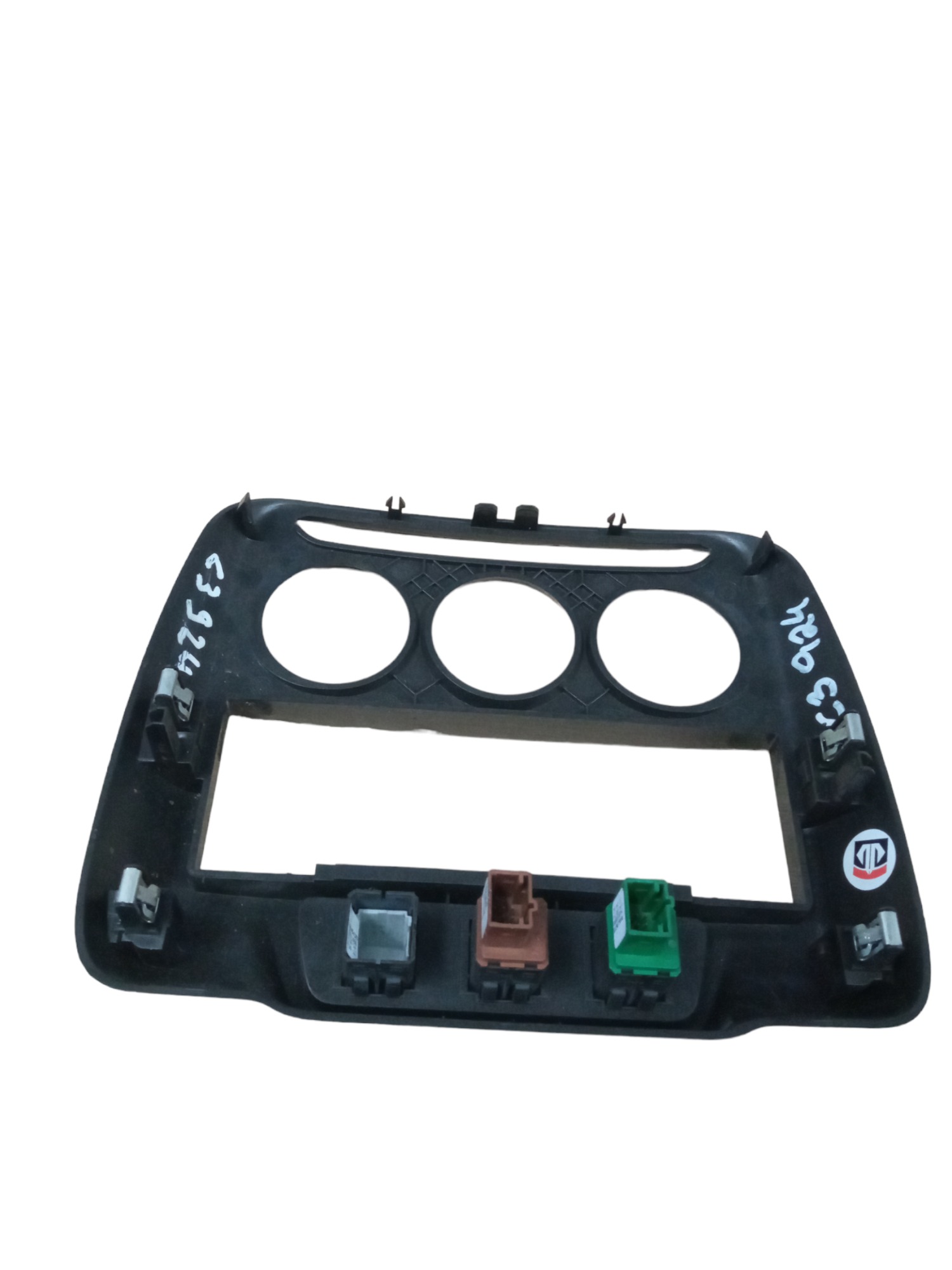 Moldura Comando De Ar Painel Citroen C3 2013/2016 3