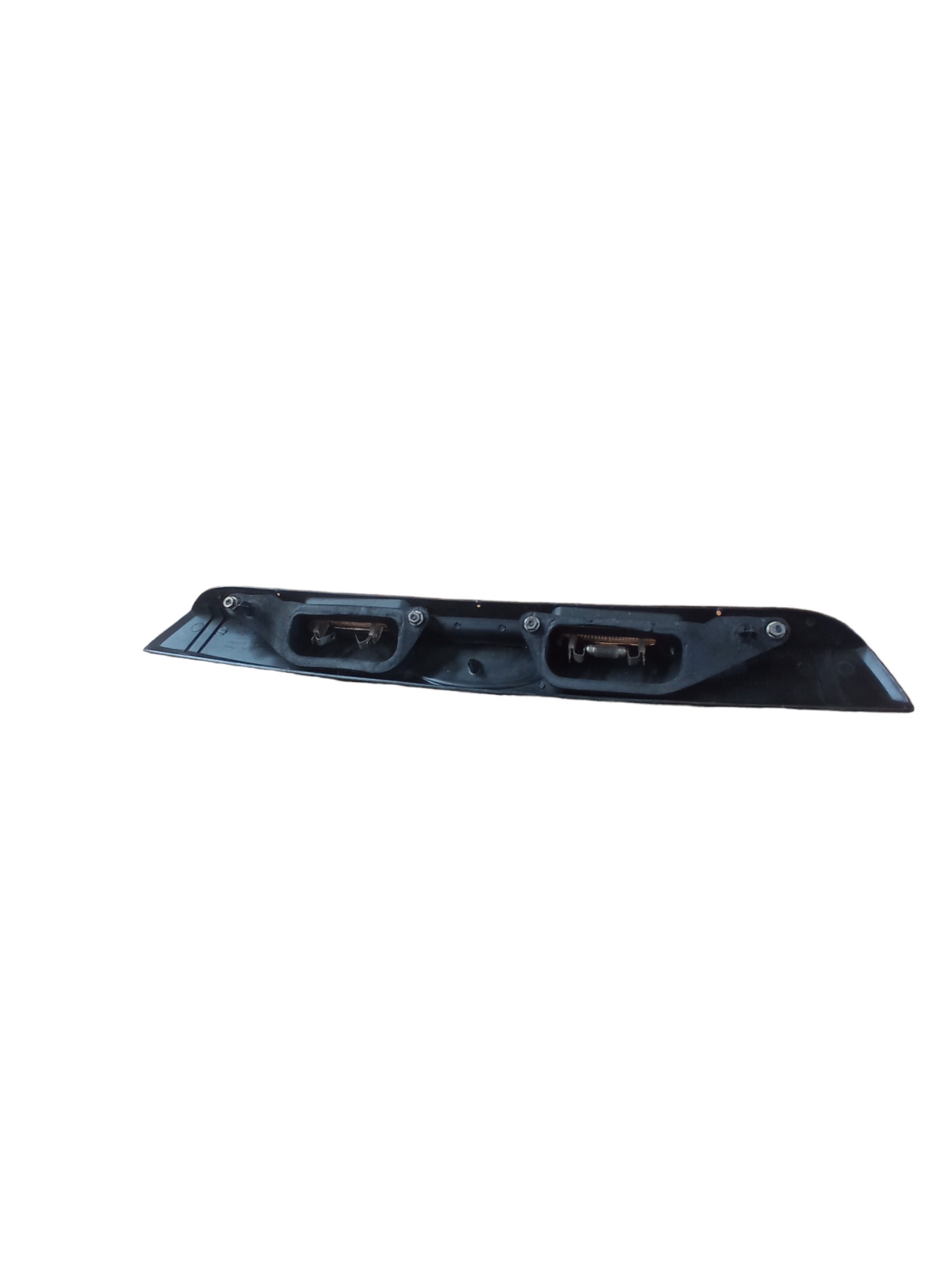 Moldura Luz Placa Ford Fiesta Sedan 2009 6s65a43404a Preto 4