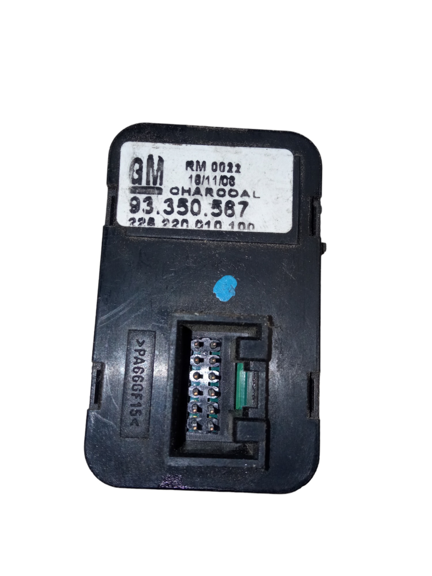 Comando Botão Vidro Elétrico Dianteiro Esquerdo Gm Meriva 10 4