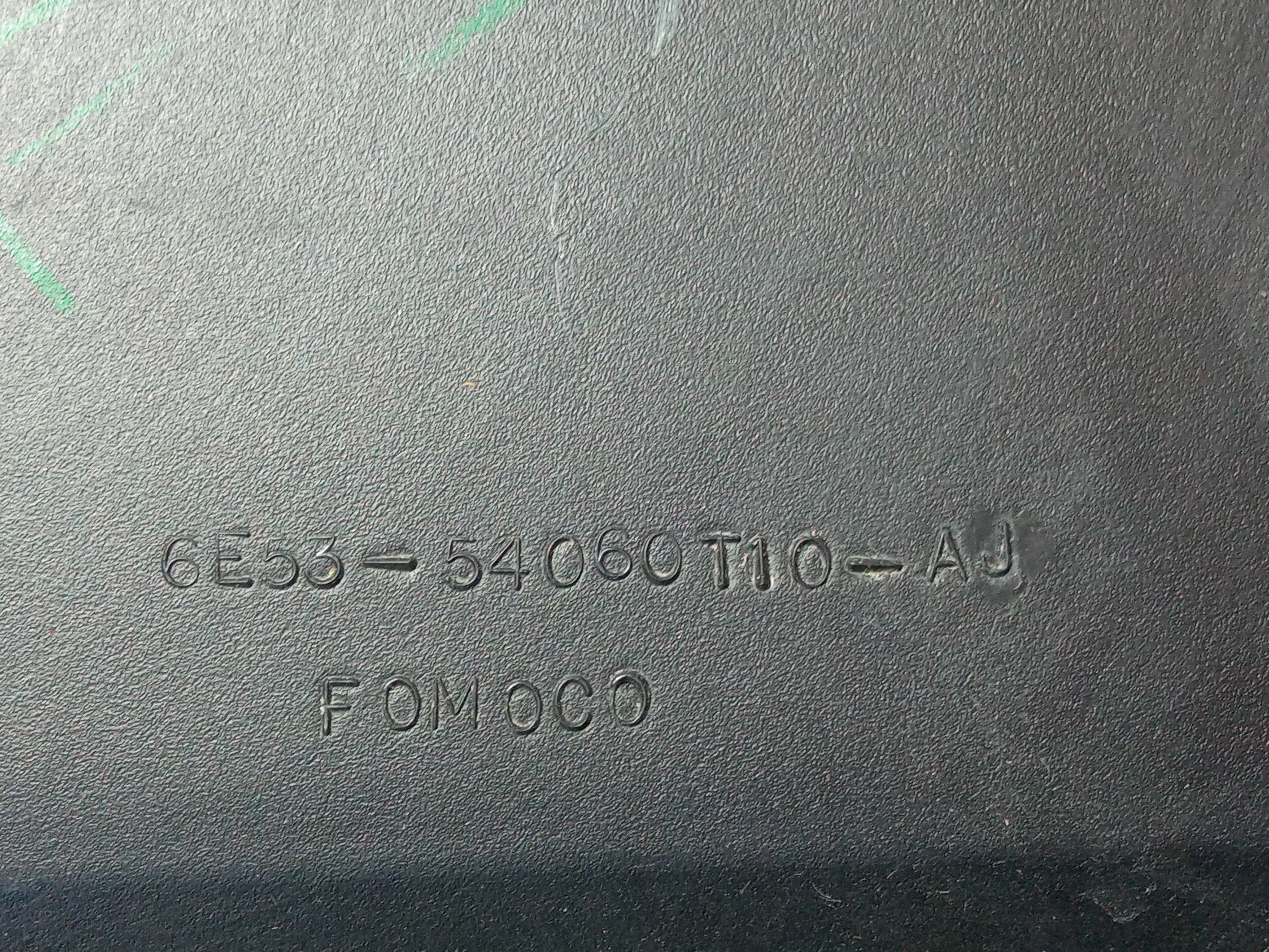 Tampa Porta Luvas Ford Fusion 2006 A 2009 Original Usado 3