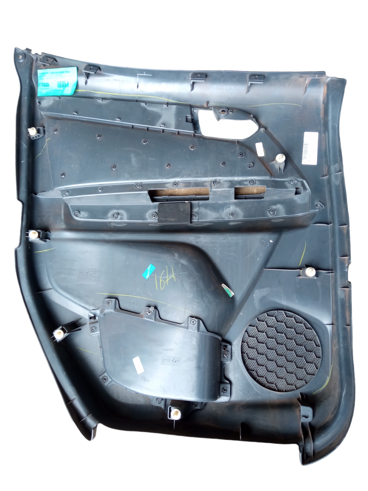 Forro De Porta Traseira Direita Gm S10 2012 A 2016 Original  Cinza 4
