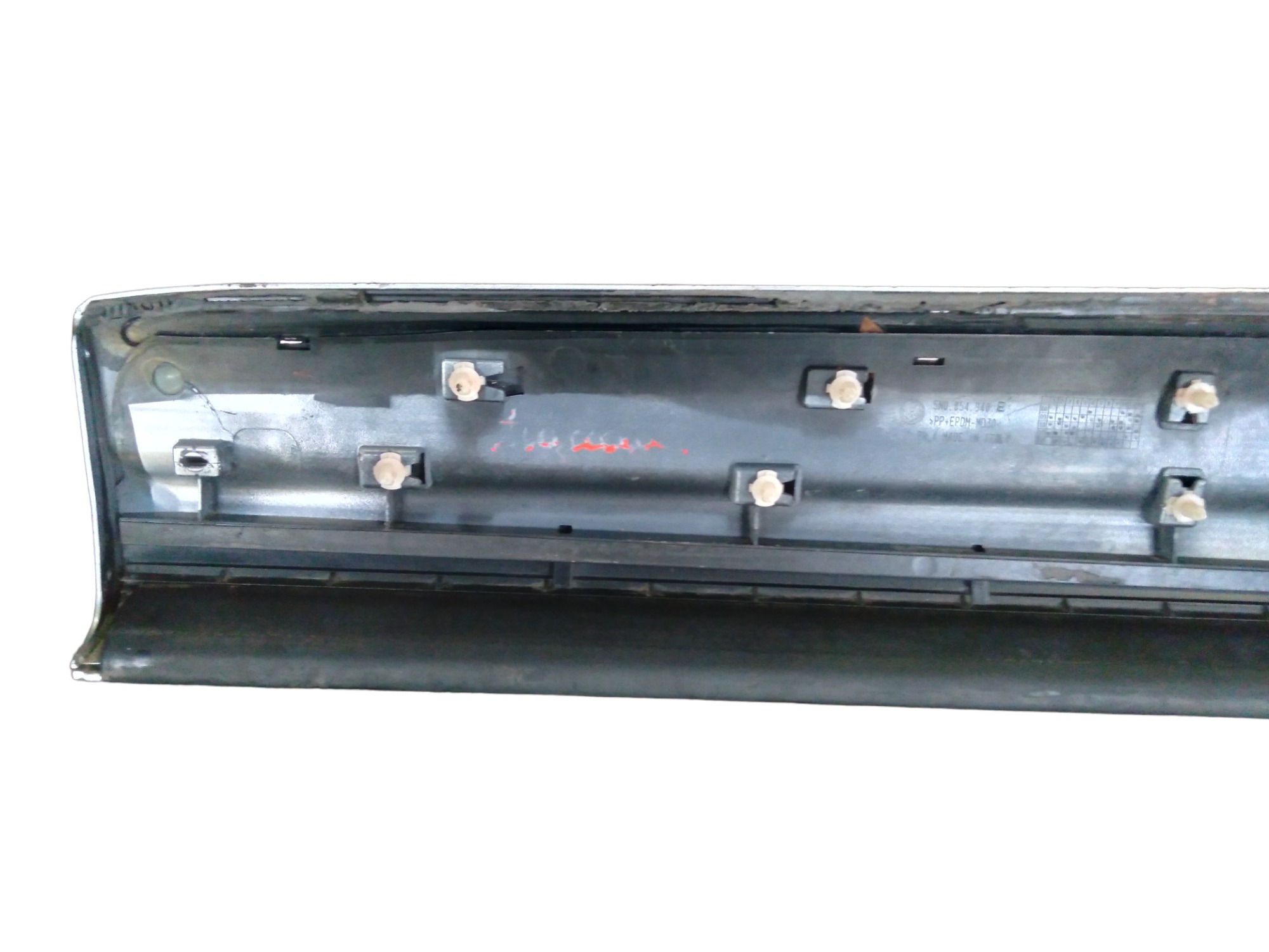 Friso Porta Dianteira Direita Vw Tiguan 09/16 C/detalhes M.v Prata 4