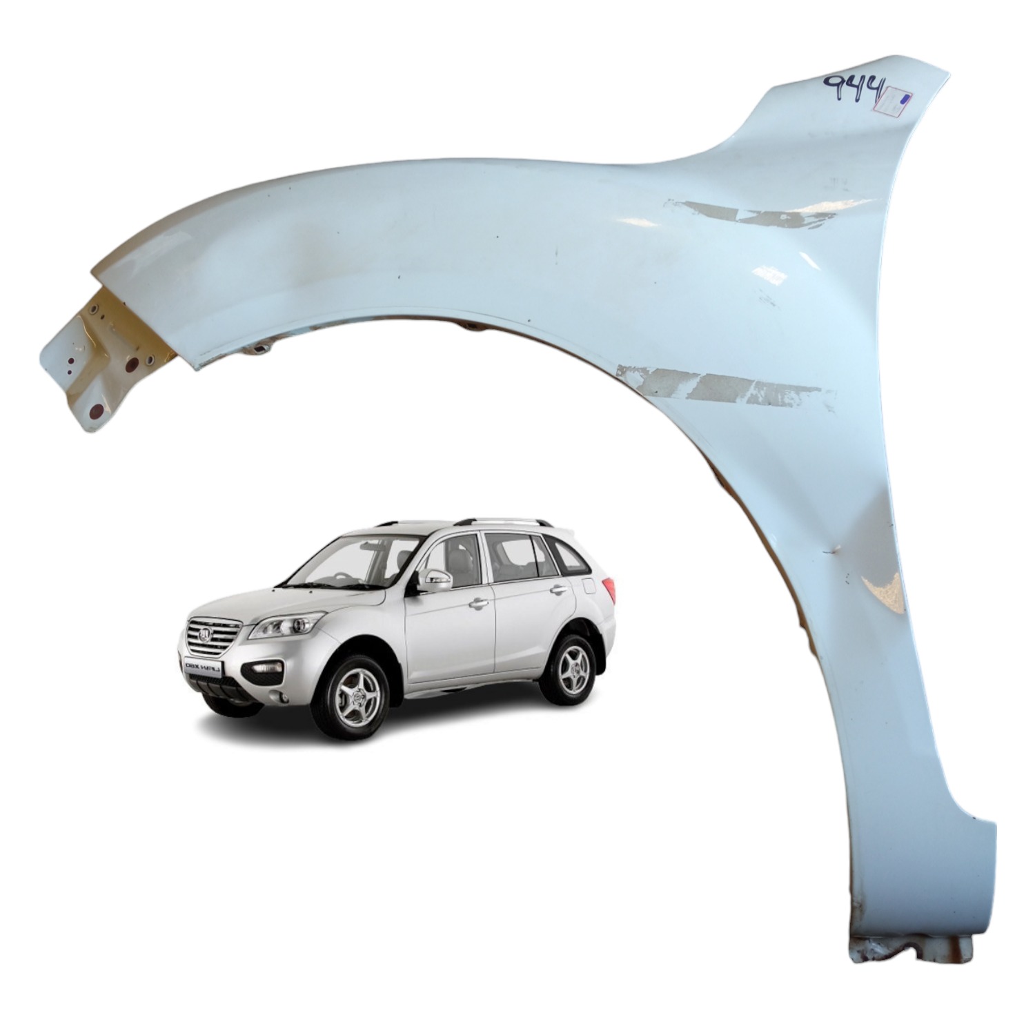 Paralama Dianteiro Esquerdo Lifan X60 2013 2014 2015 2016 1