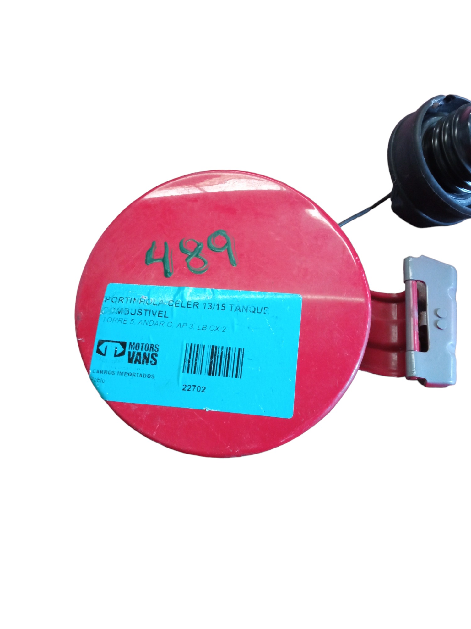 Portinhola Tanque Combustível Chery Celer 13/15 M.v Vermelho 2015 1
