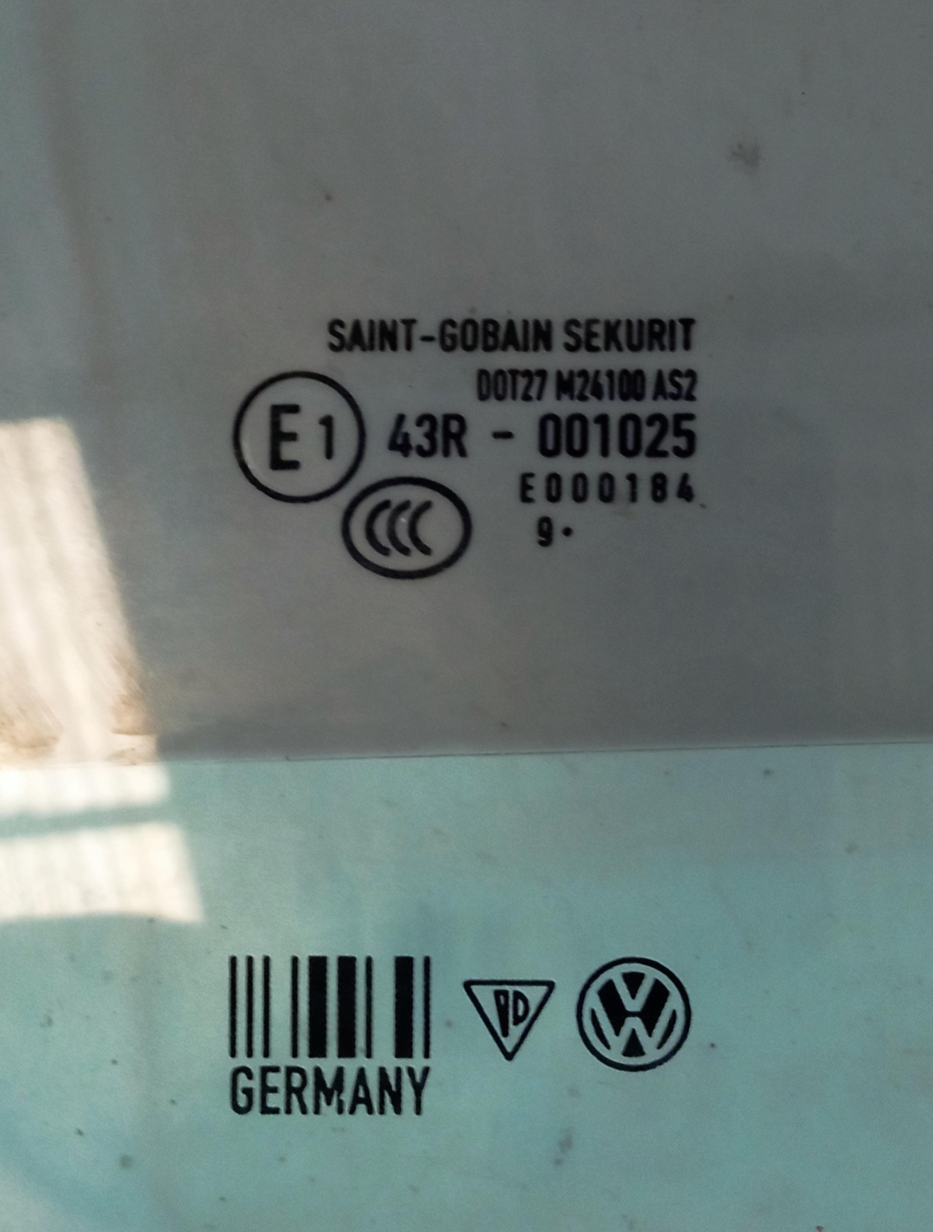 Janela Porta Traseira Direita Porsche Cayenne 2008 2009 3