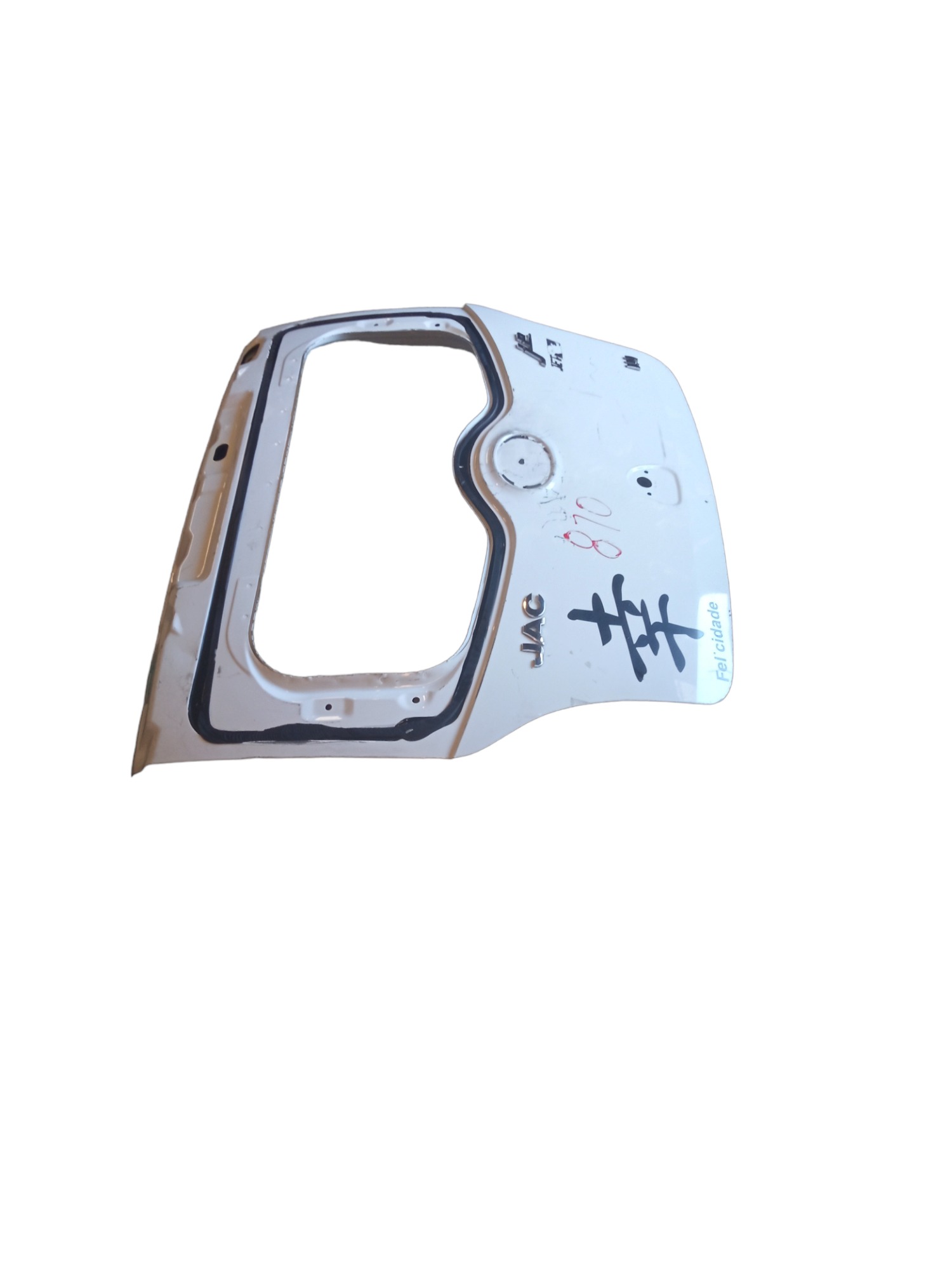 Tampa Traseira Jac J2 2012 2013 2014 2015 2016 Original Branco 3