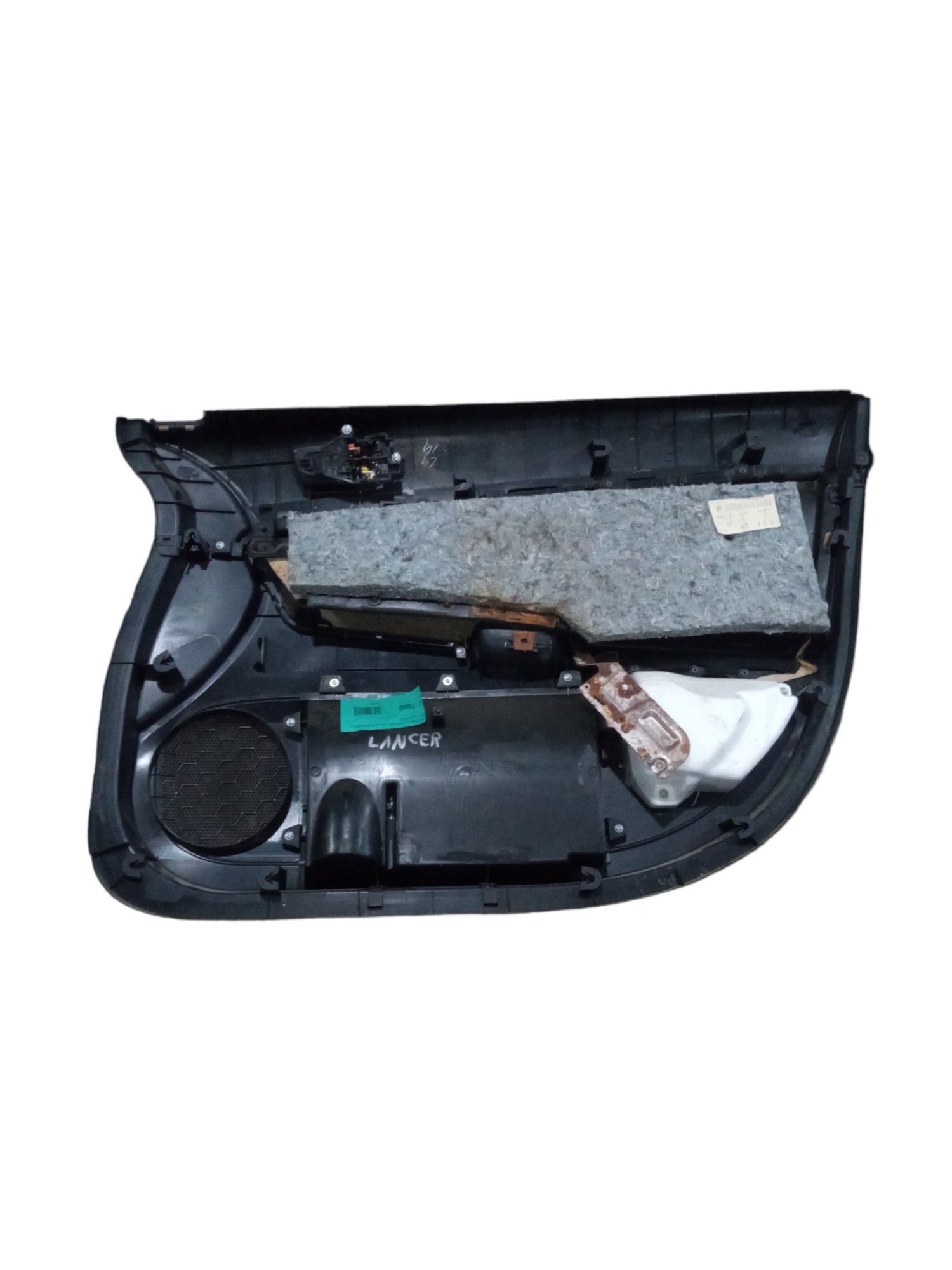 Forro Porta Dianteira Esquerda Mitsubishi Lancer 2010 A 2015 Preto 4