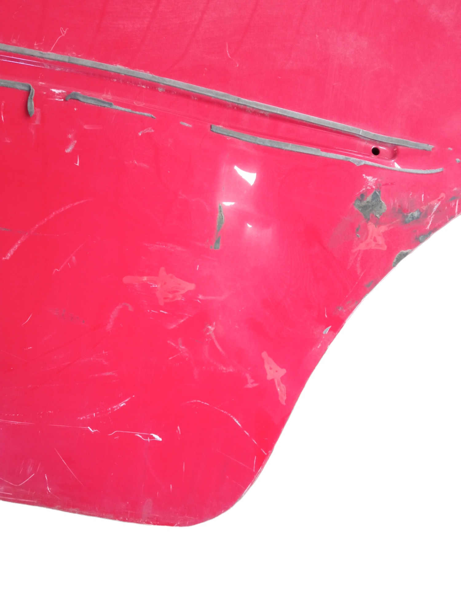 Porta Traseira Esquerda Fiat Idea 2006 2007 2008 2009 2010 Vermelho 4