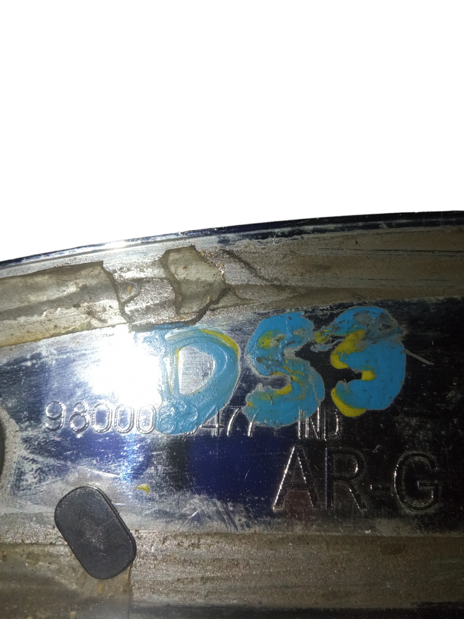 Friso Cromado Paralama Tras/esquerdo Citroen Ds3 2009/2016 5