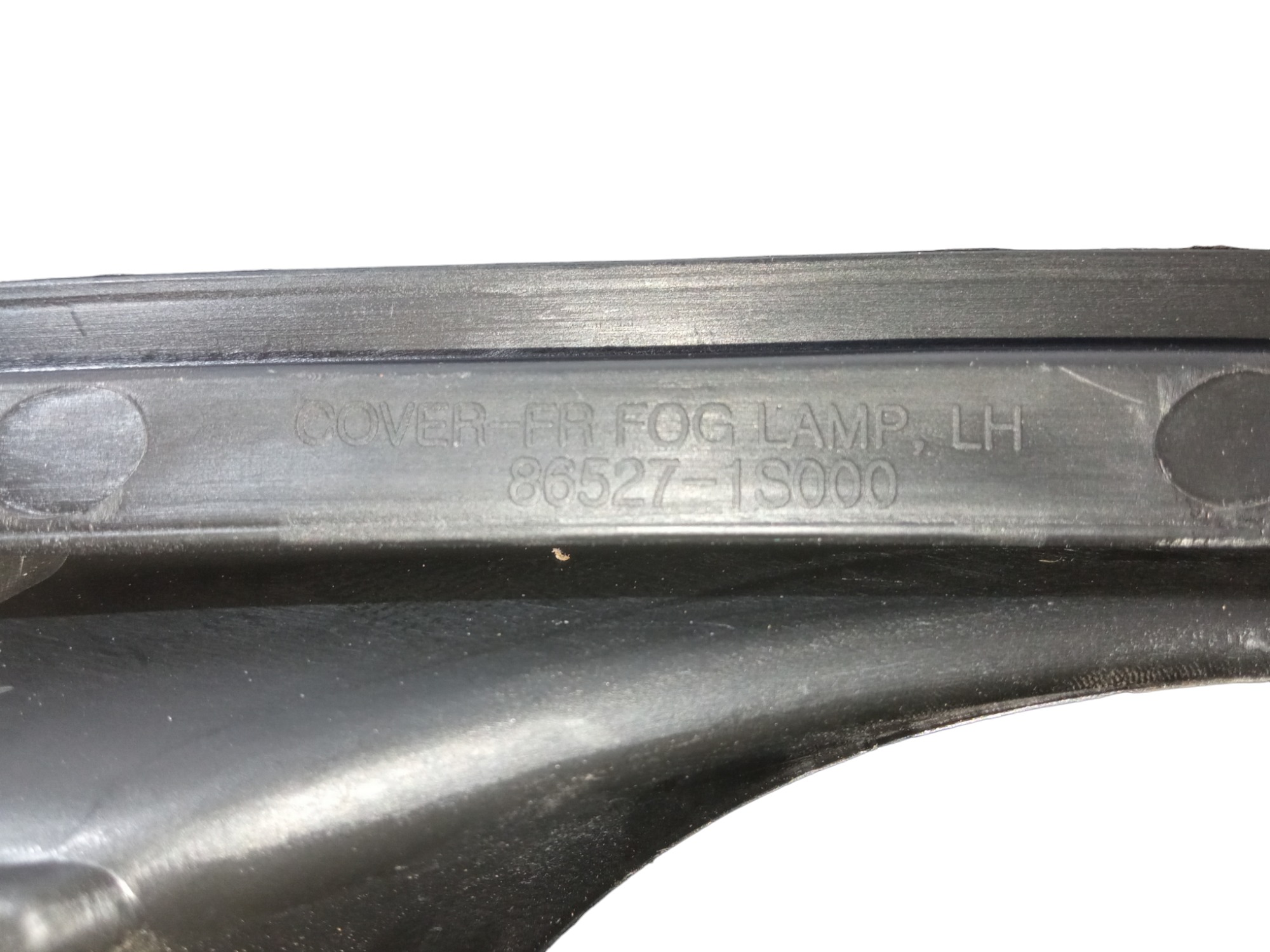 Moldura Acabamento Grade Farol Milha Esquerdo Hb20 2012 2015 Preto 3