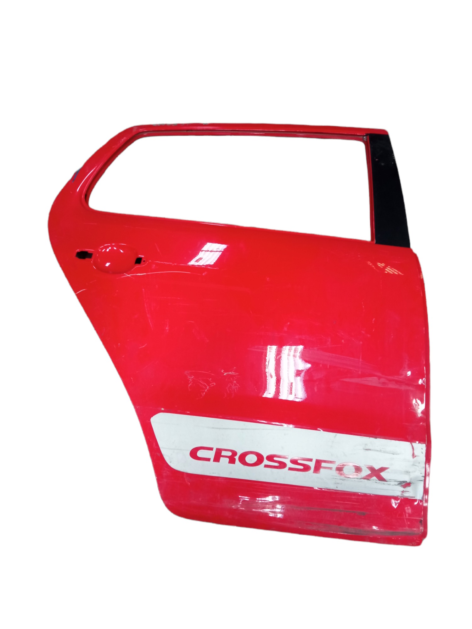 Porta Traseira Direita Vw Crossfox 2010 A 2014 Dois Furos 4