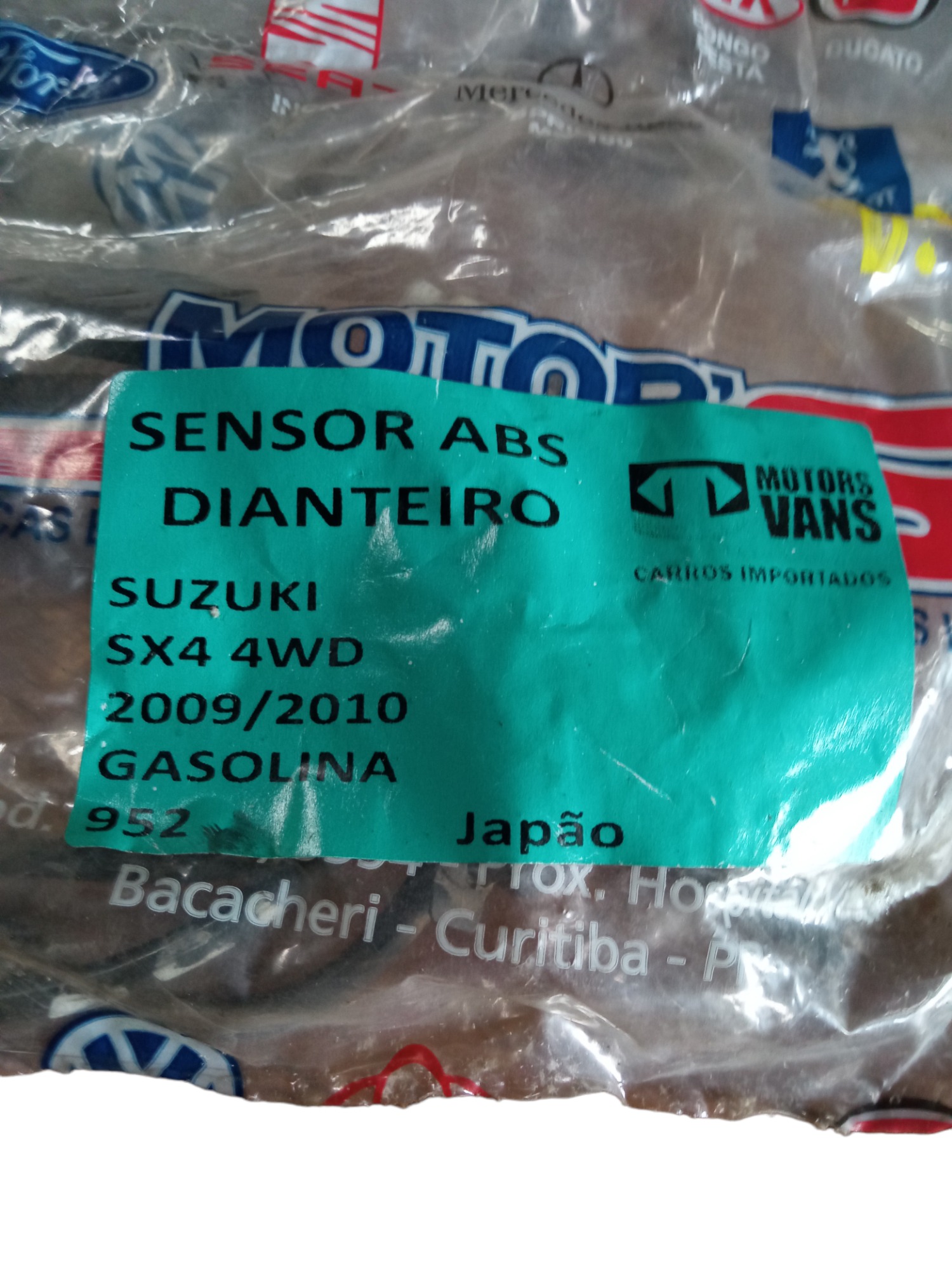 Sensor Abs Diant/esquerdo C/detalhe Suzuki Sx4 09/10 M.v 6