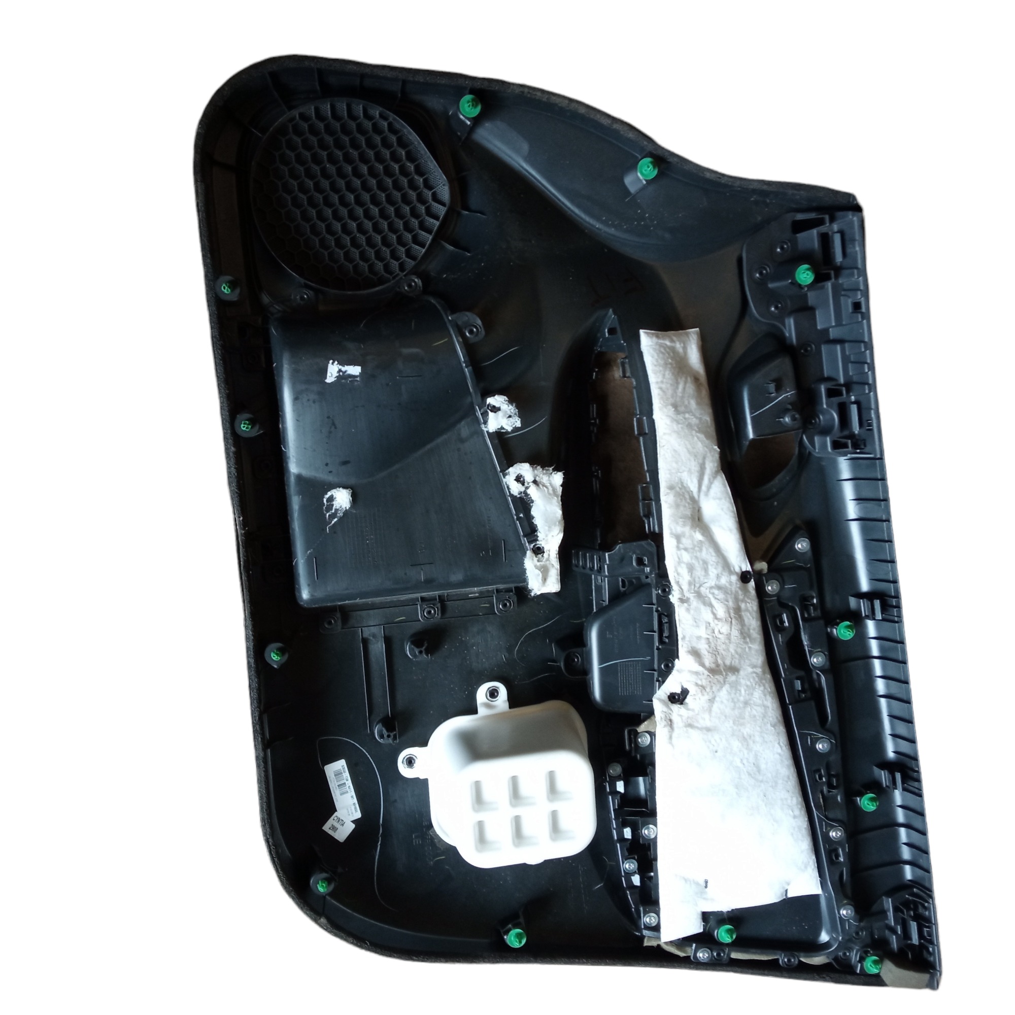 Forro De Porta Dianteira Esquerda Honda Fit 2015 Original  Cinza 5