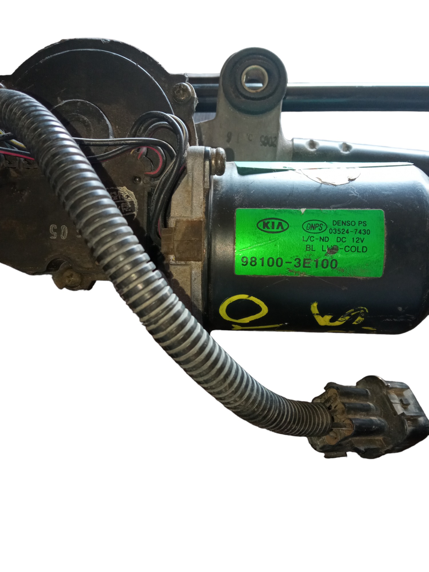 Máquina C/motor De Limpador De Parabrisa Kia Sorento 05/06 4