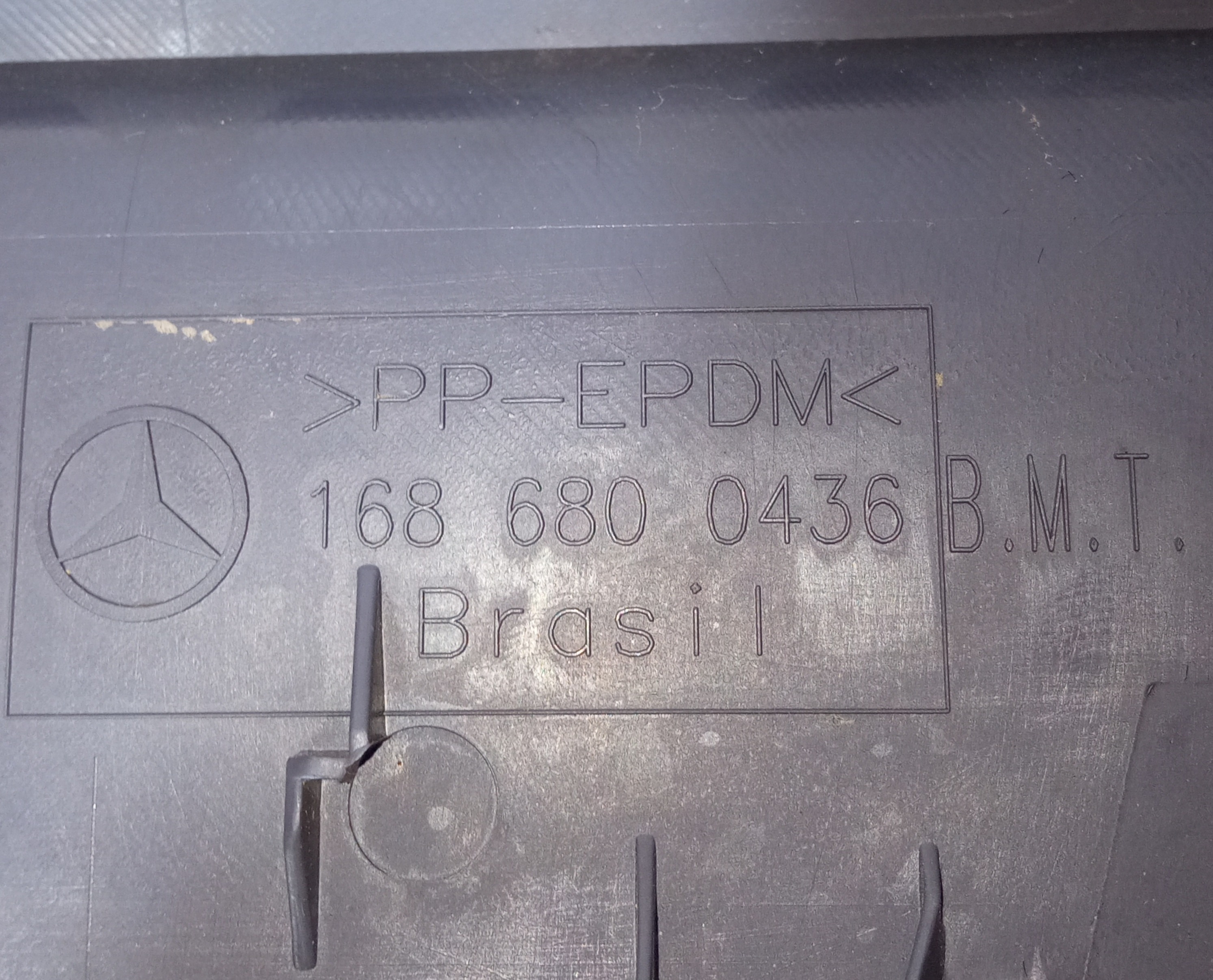 Moldura Acabamento Console Mercedes Classe A 160 190 99 2005 3