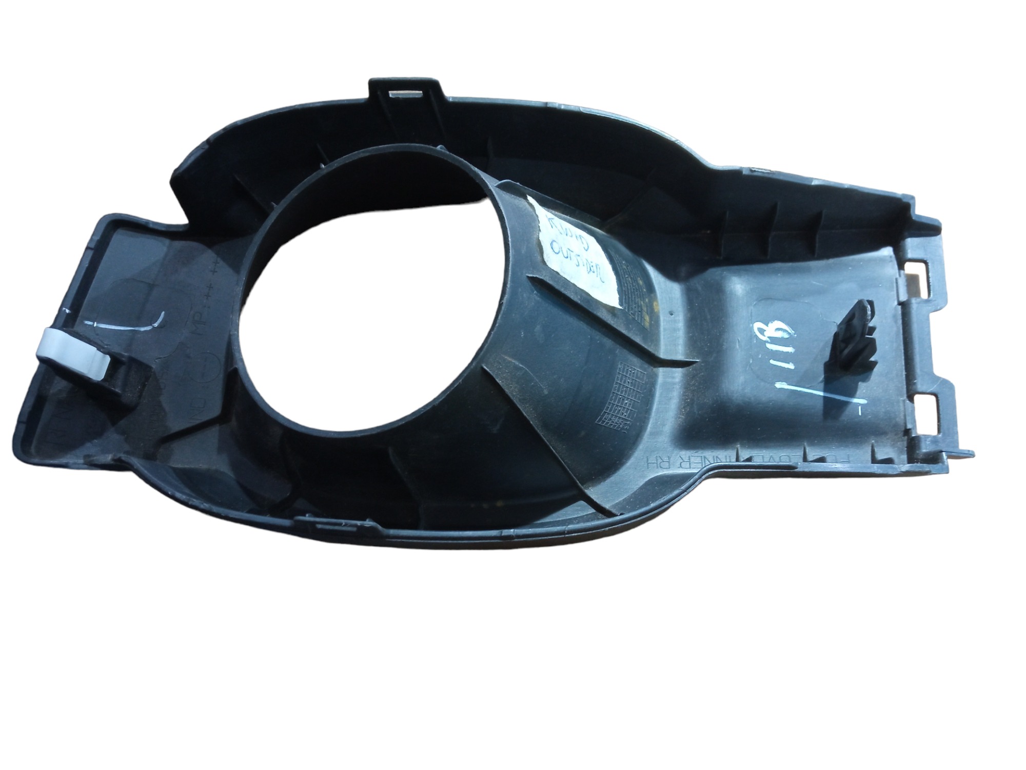 Moldura Farol Milha Direito Renault Kwid 2021 Cinza Direito 2