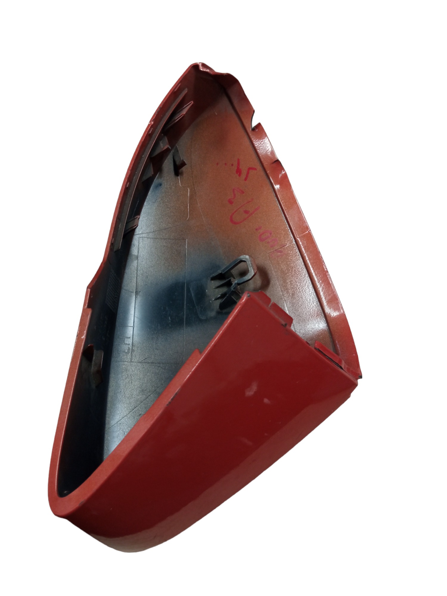 Capa Retrovisor T-cross Lado Esquerdo Usado Laranja 4