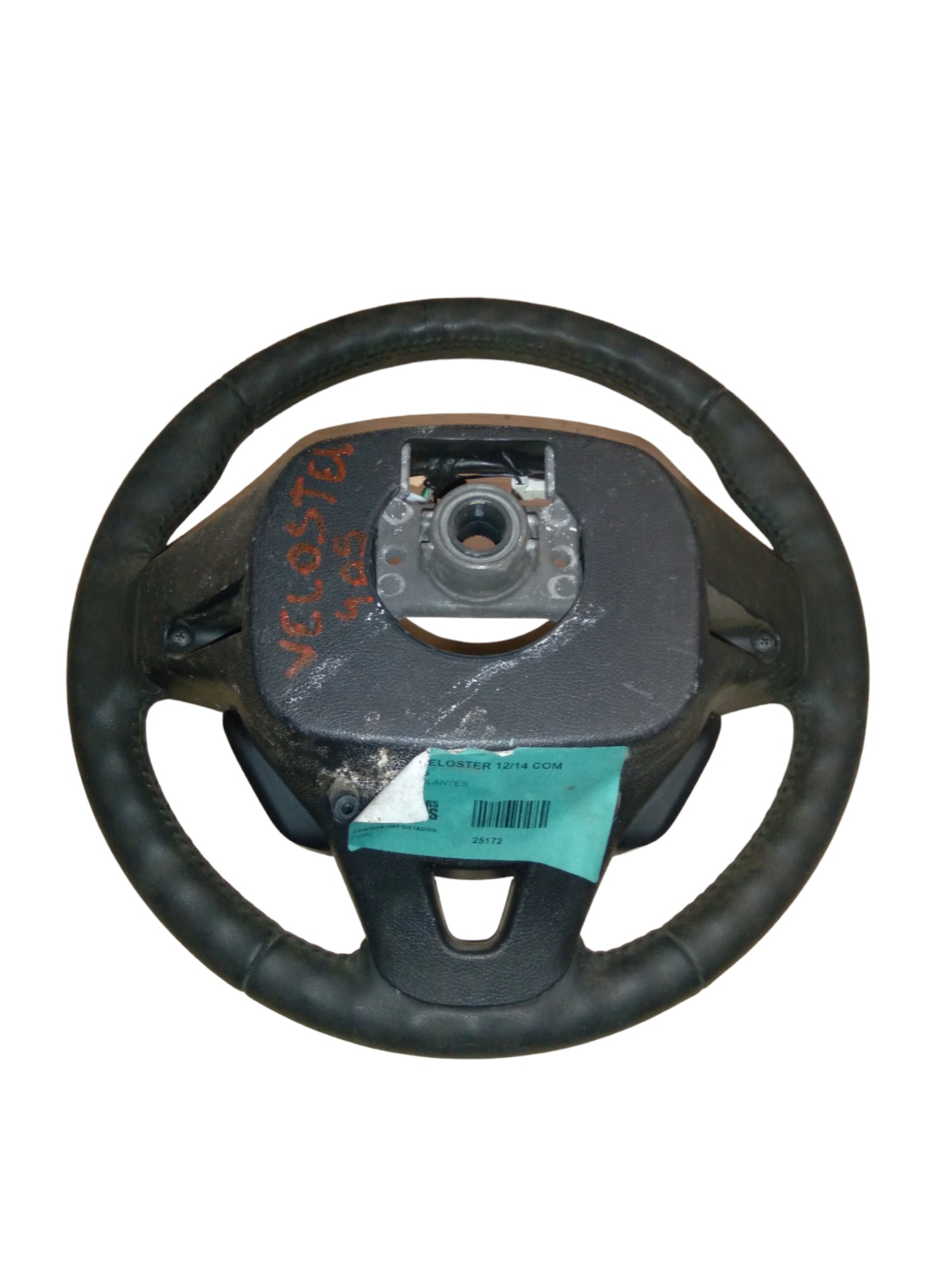 Volante Com Comandos Hyundai Veloster 2012/2014 M.v Cinza 2