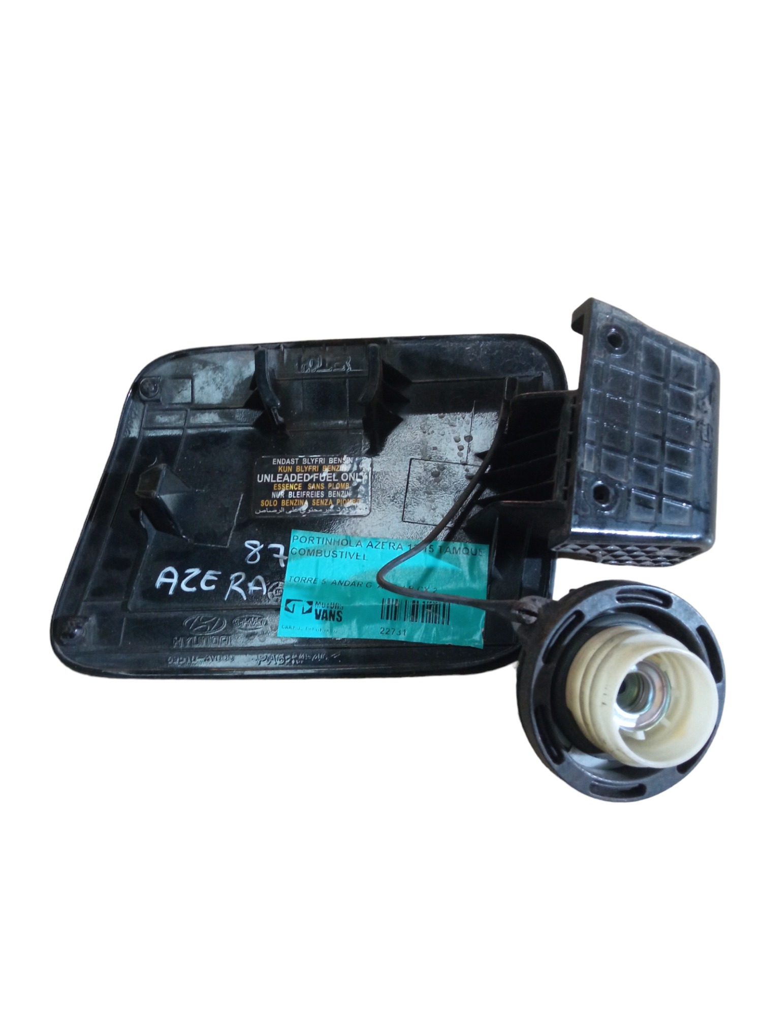 Portinhola Tanque De Combustível Hyundai Azera 12/15 M. V Preto 2015 3