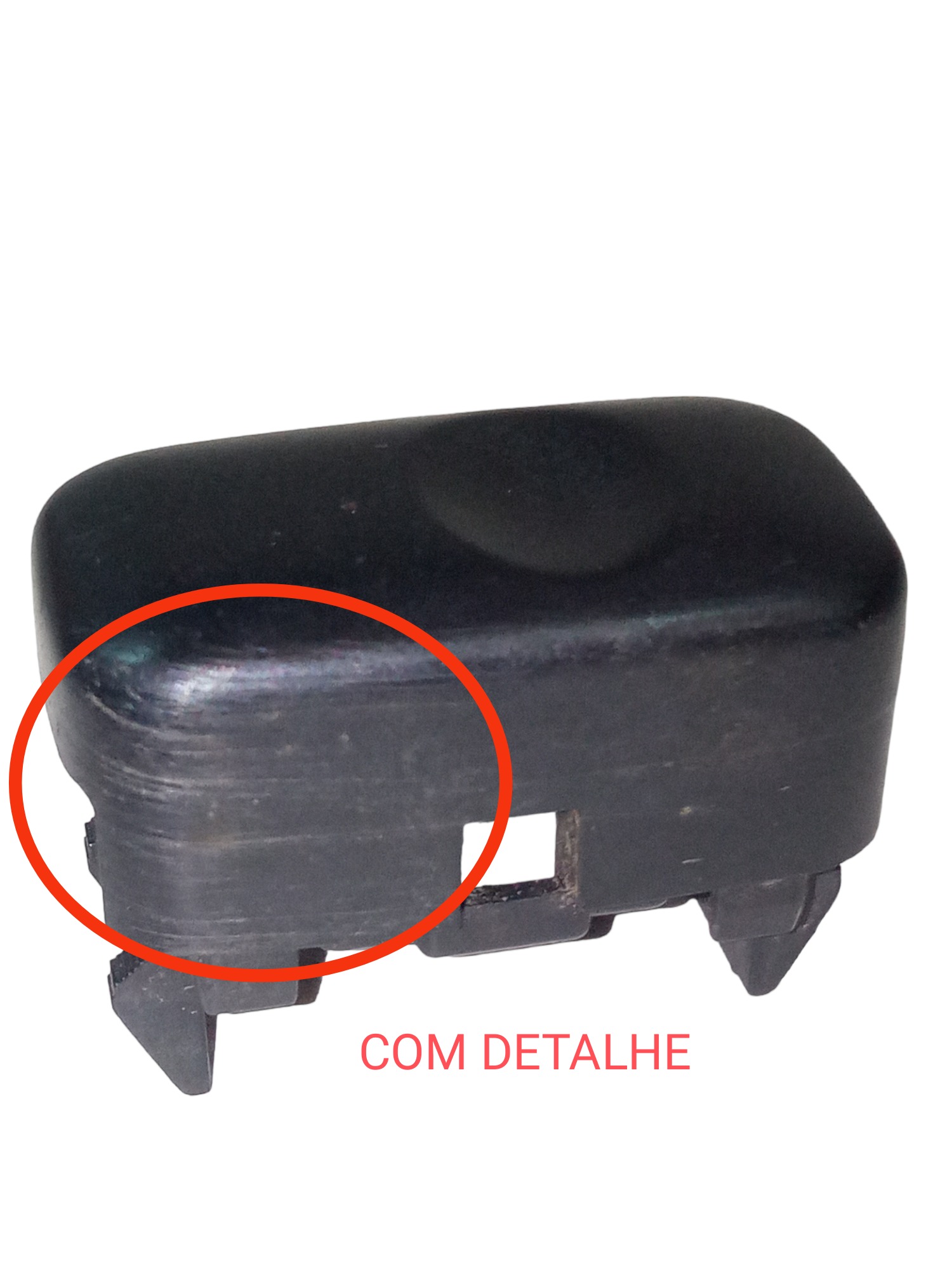 Acabamento Botao Falso Painel Central Kia Sportage 2003 3