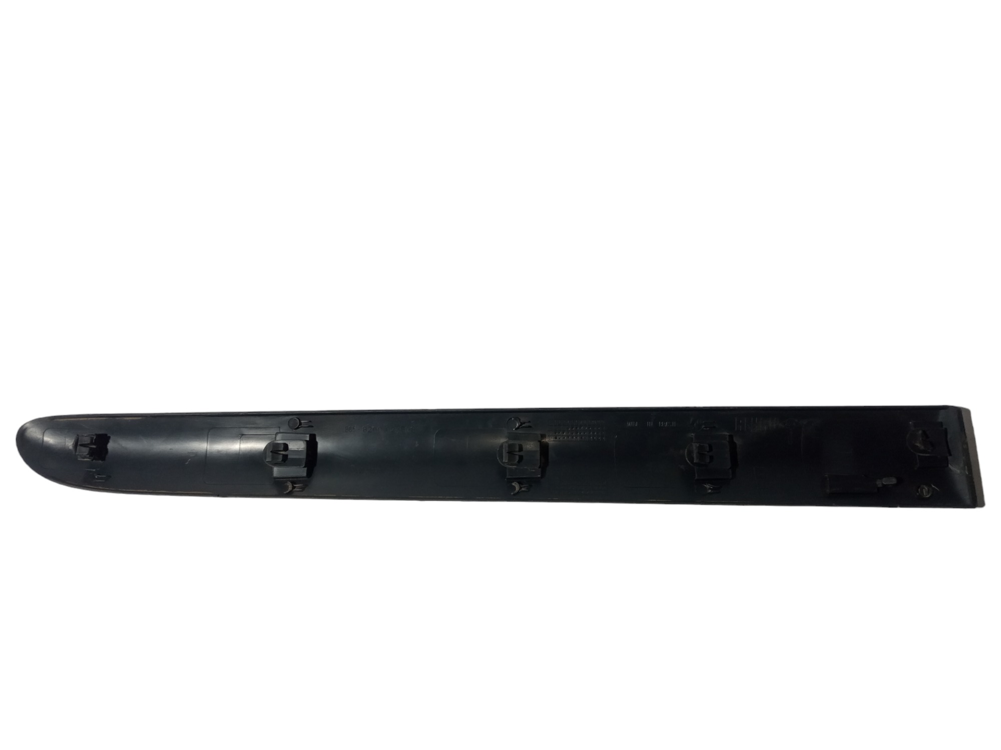 Friso Porta Traseira Esquerda Renault Clio 2000 A 2012 Usado Preto 4