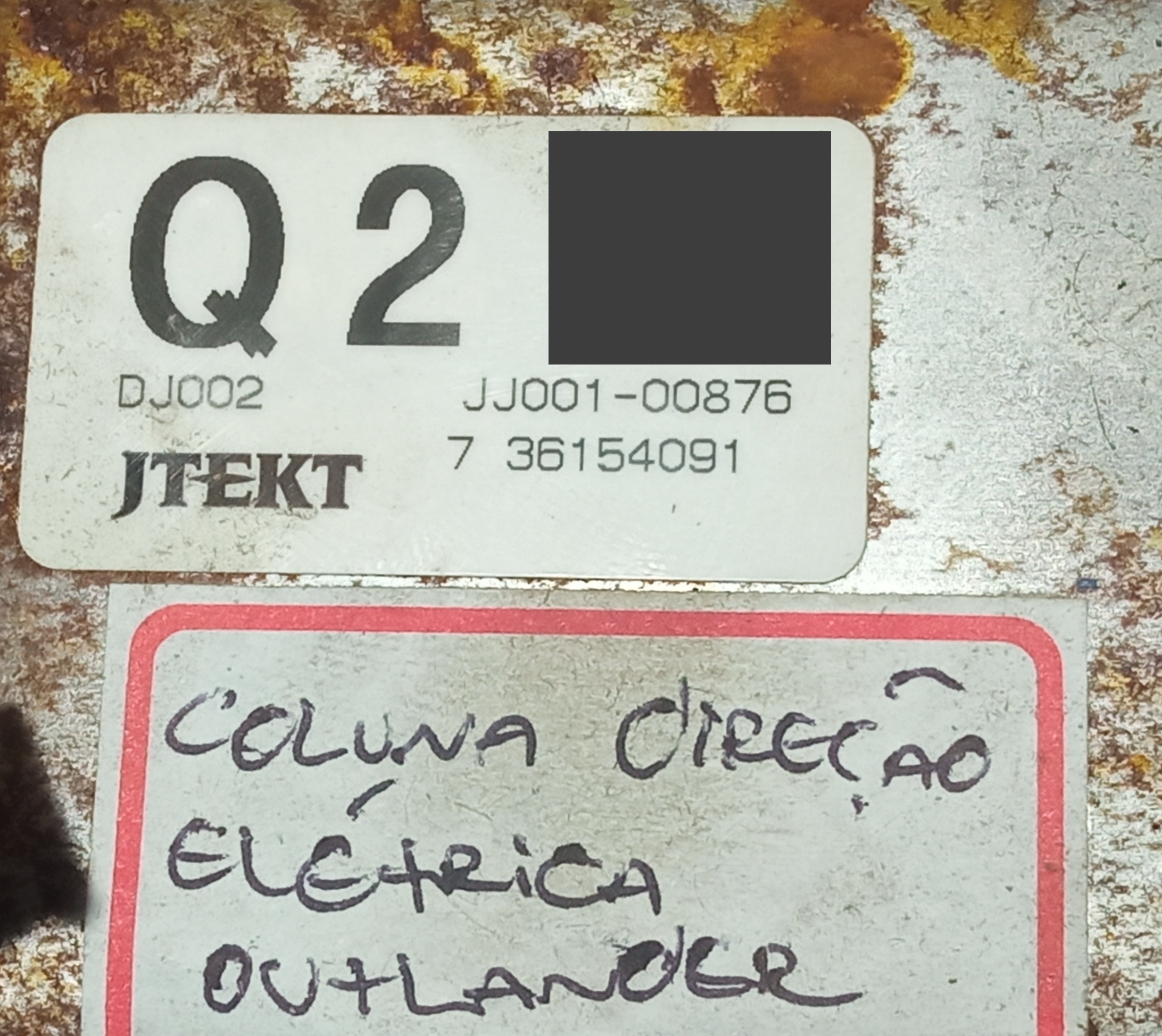 Coluna De Direcao Eletrica Outlander 2014 2015 2016 2 0 16v 3