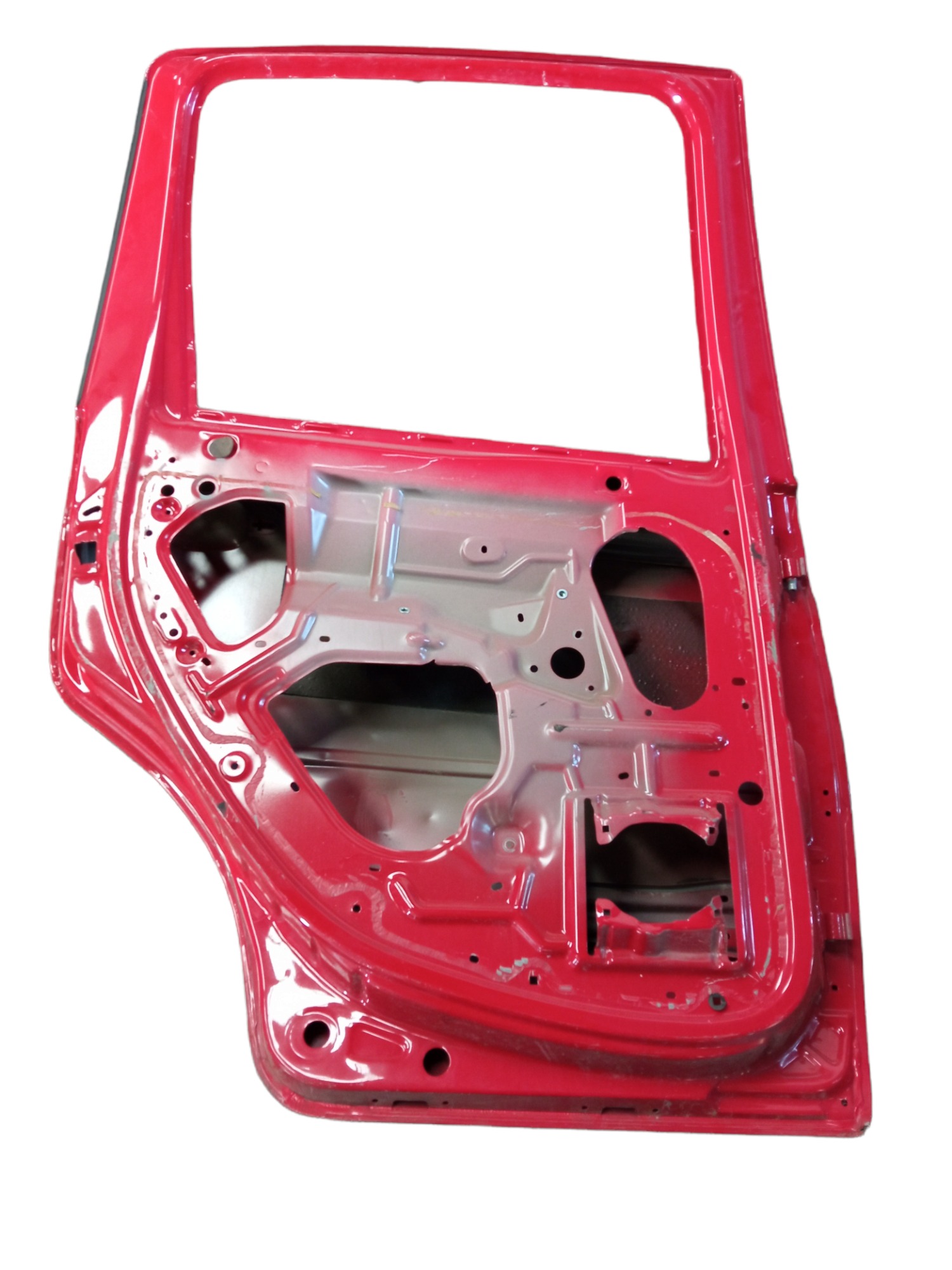 Porta Traseira Esquerda Fiat Idea 2006 2007 2008 2009 2010 Vermelho 2