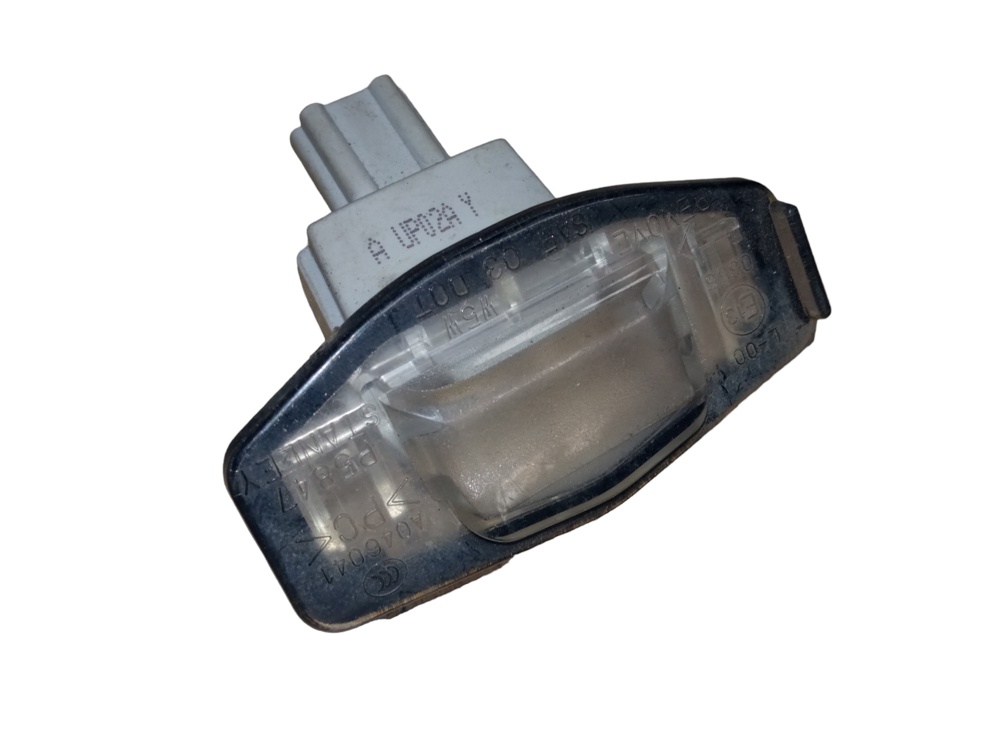 Luz Lanterna De Placa Honda Civic 2012 A 2016 Original