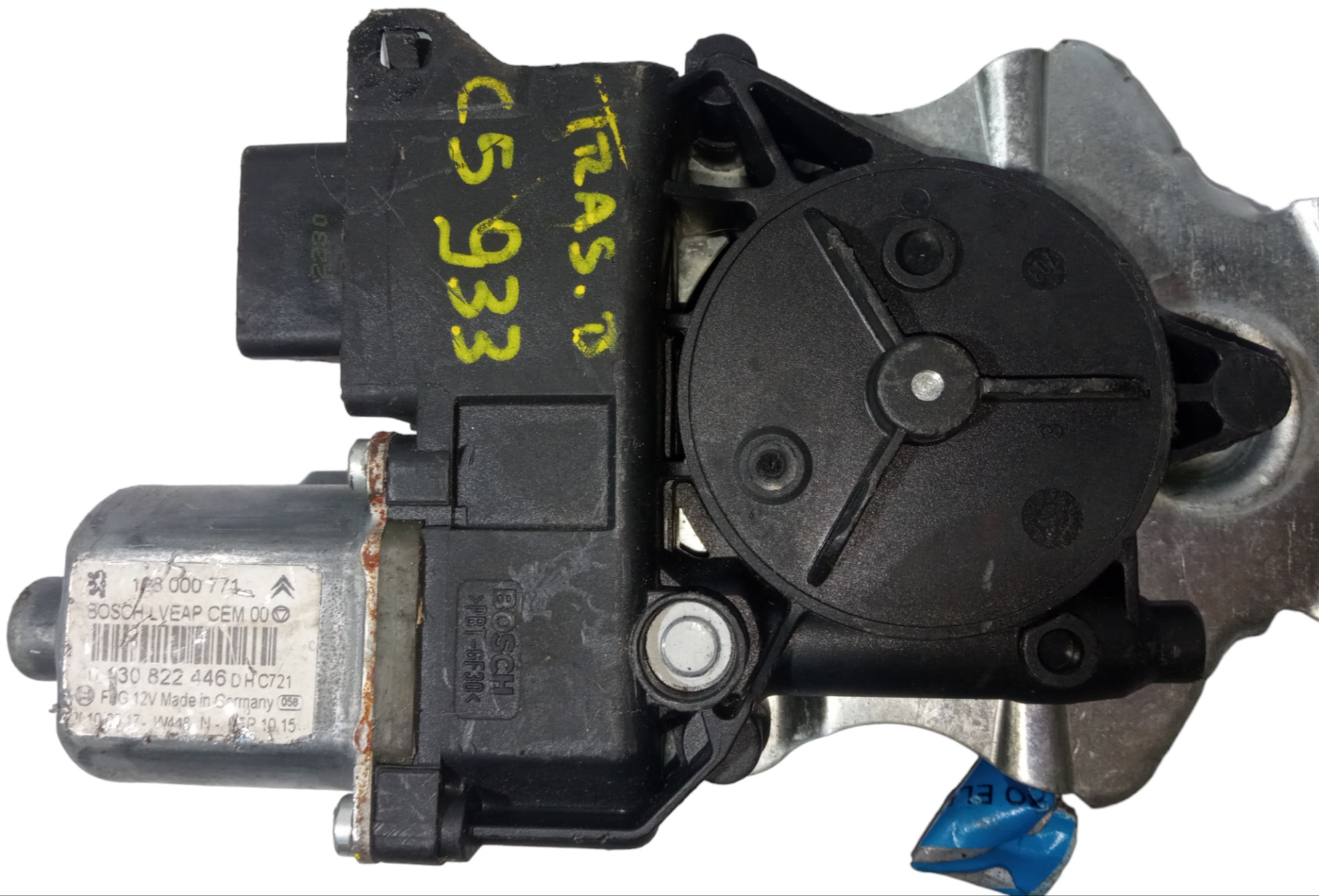 Maquina Vidro Eletrico Traseiro Direito Citroen C5 2009 2012 2