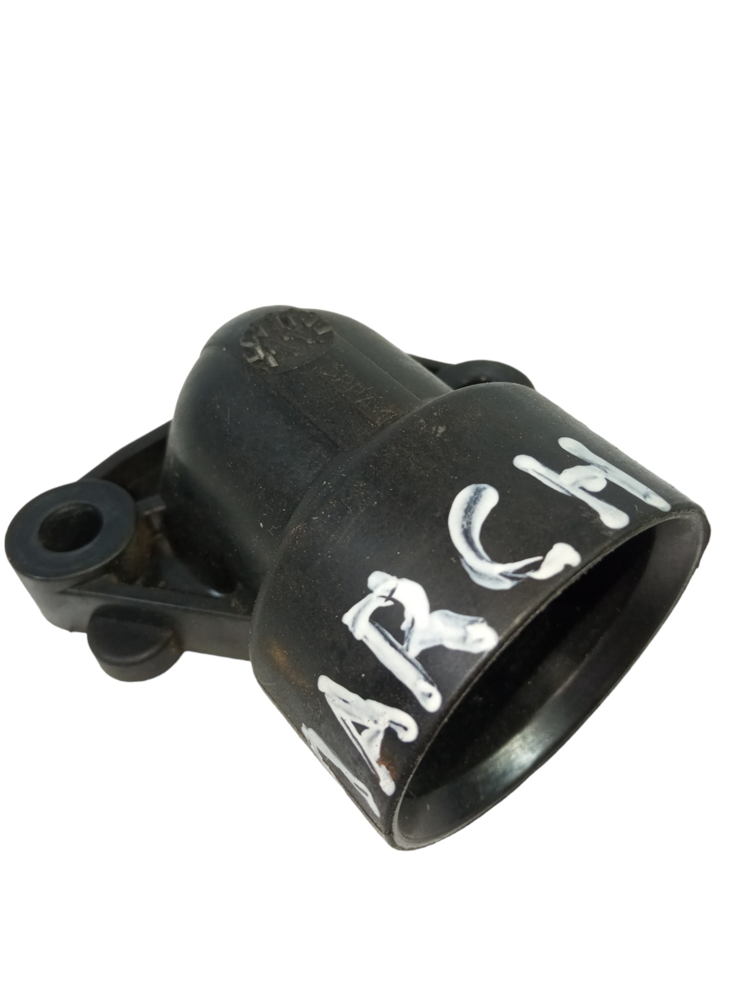 Cotovelo Cano Tubo Agua Motor Renault Sandero Logan 1.0 16v  Preto 1