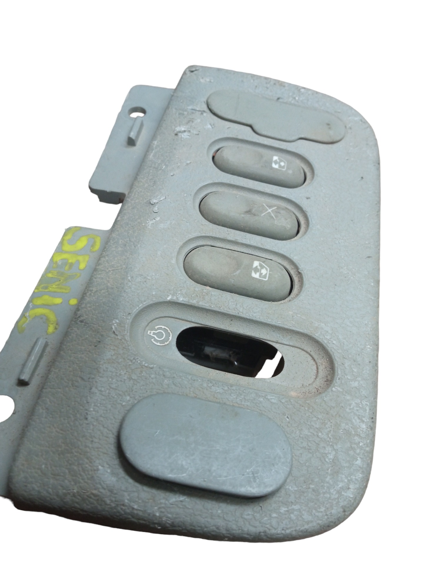 Botao Painel Comando Vidro Renault Scenic 1999/2006 Cinza 2
