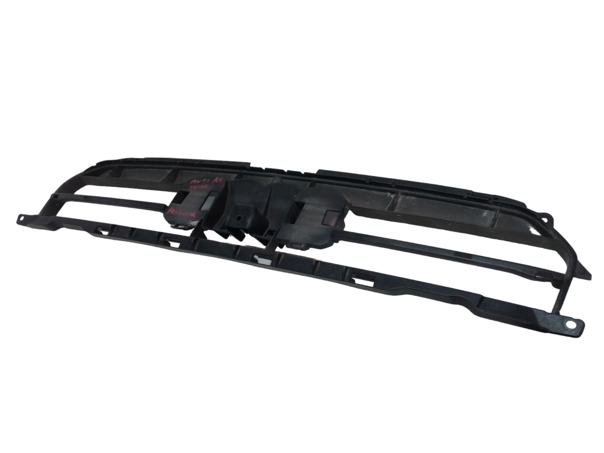 Grade Interna Dianteira Superior Radiador Audi A4 2013 2016 Preto Fosco 2
