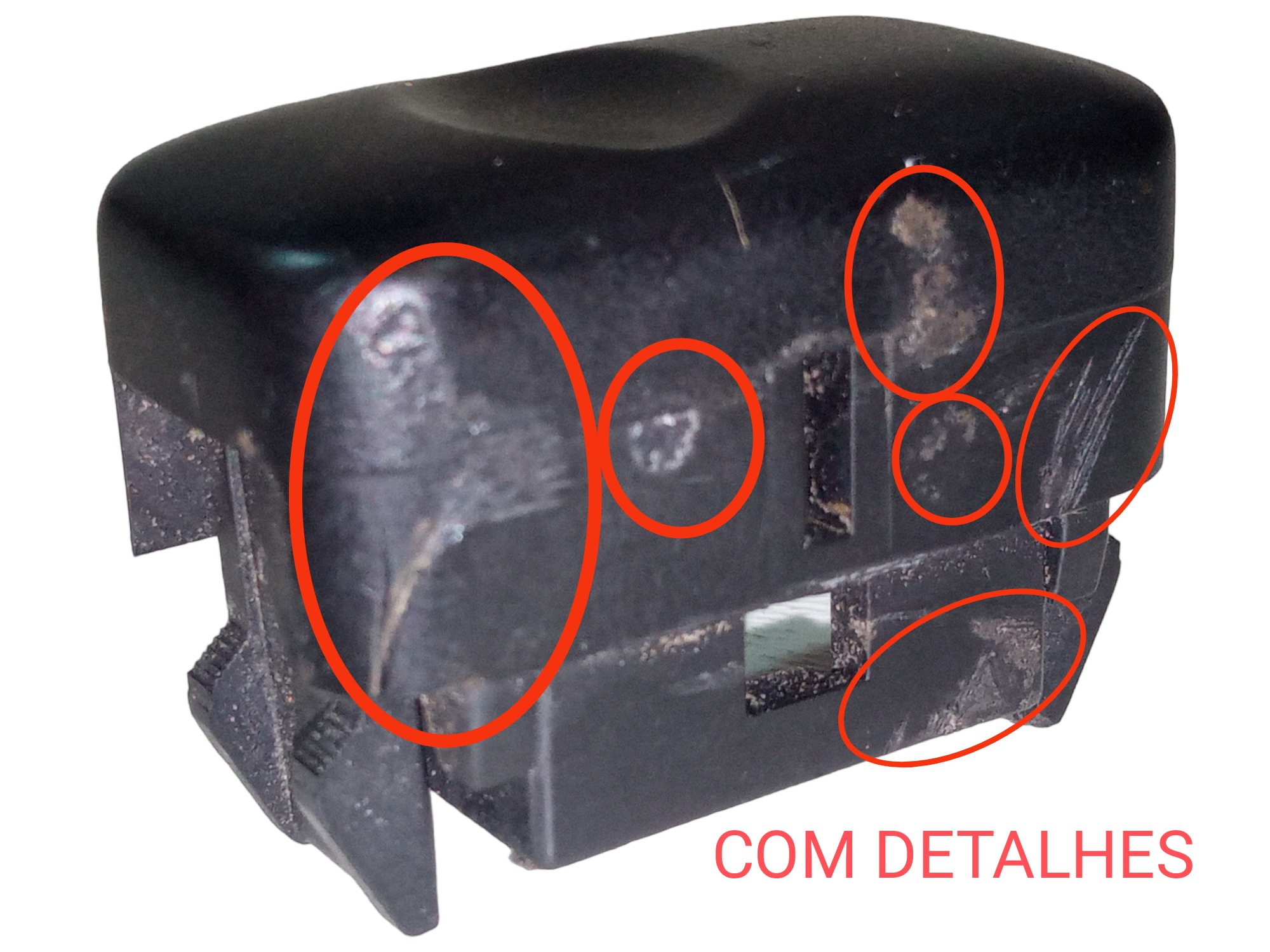 Acabamento Botao Falso Painel Central Kia Sportage 2003 2