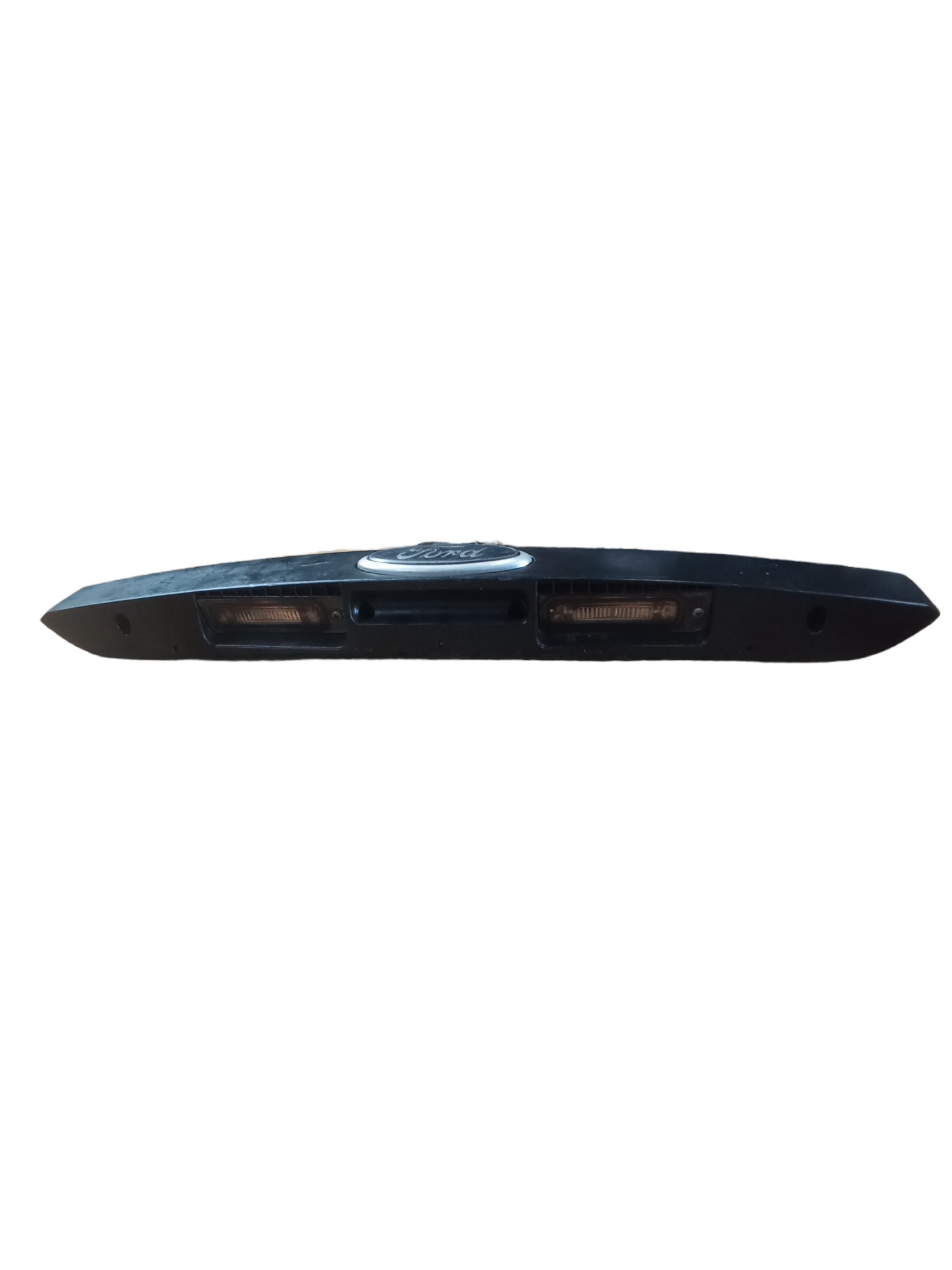 Moldura Luz Placa Ford Fiesta Sedan 2009 6s65a43404a Preto 3