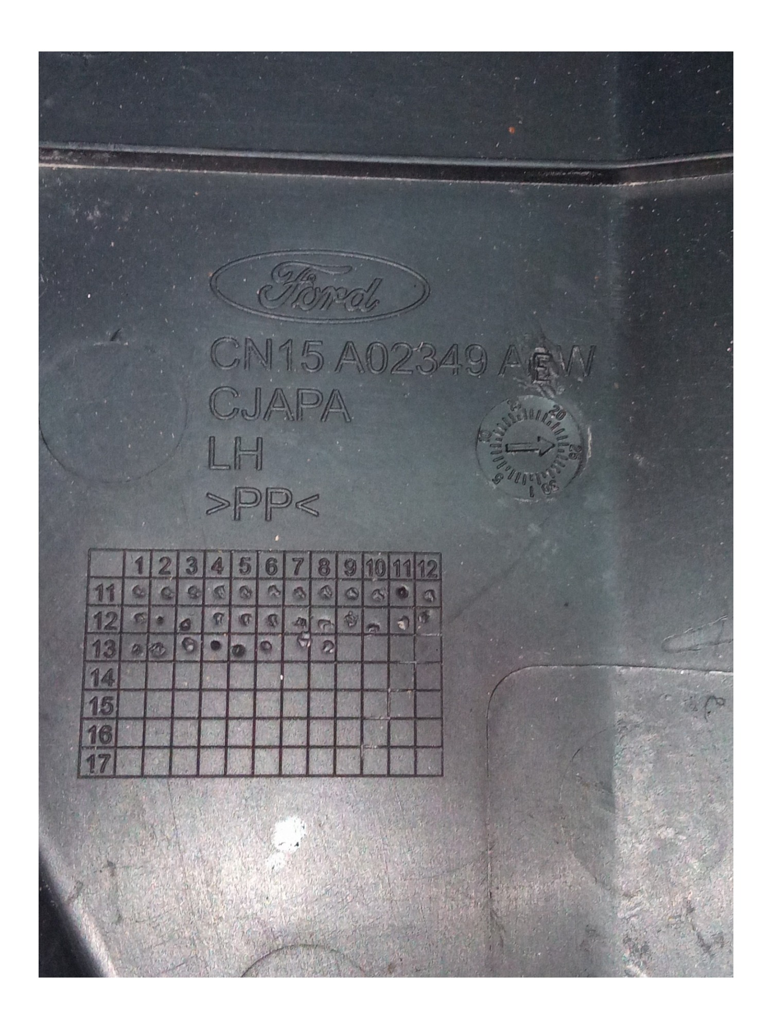 Moldura Soleira Dianteira Esquerda Ford Ecosport 2015  Preto 3