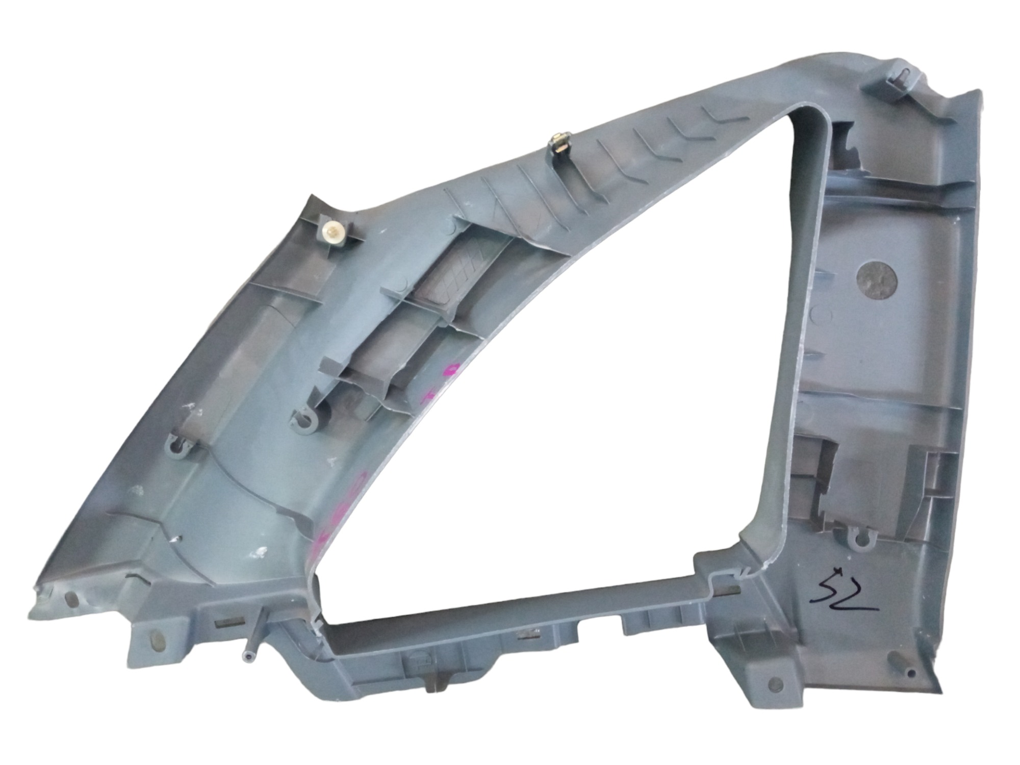 Acabamento Moldura Vidro Fixo Lifan X60 Traseiro Direito 3