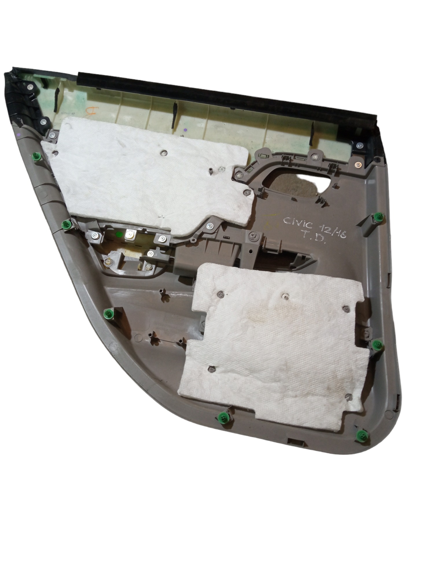 Forro Porta Traseira Direita Honda Civic 2014 2016 Original  Cinza 4