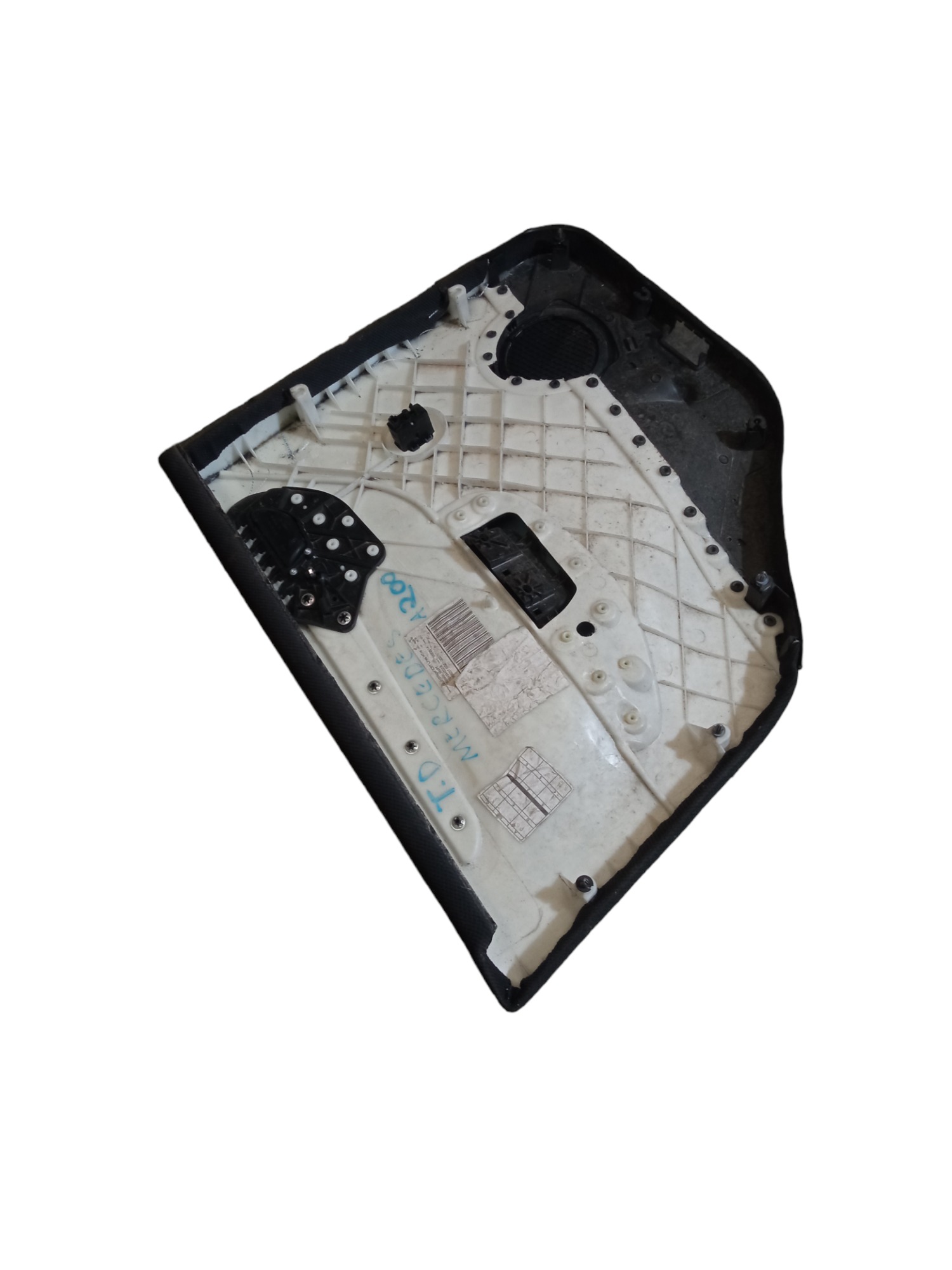 Forro De Porta Traseiro Direito Mercedes A200 2006/2011 Preto 4
