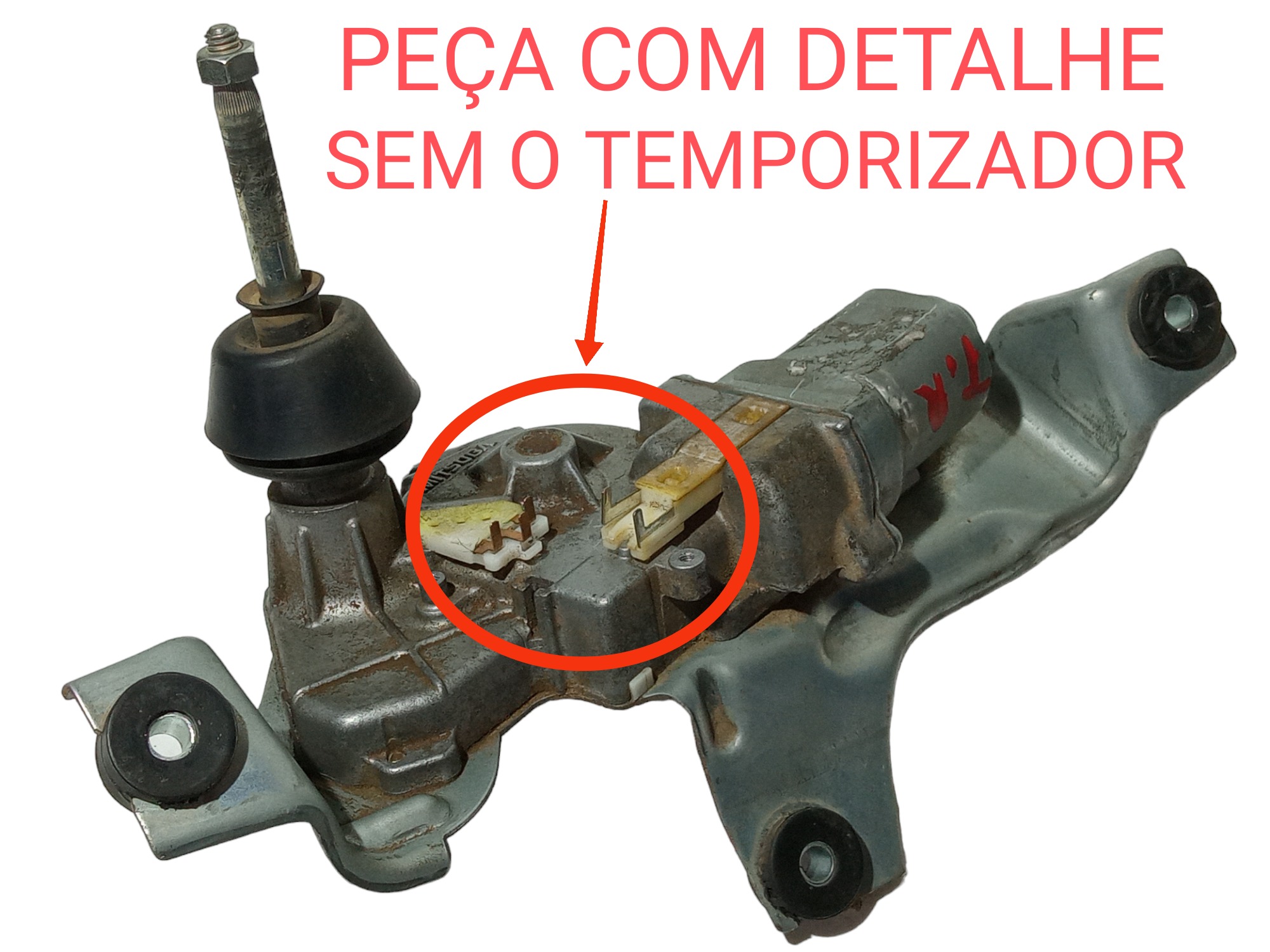 Motor Limpador Parabrisa Traseiro Mitsubishi Outlander 2016 2