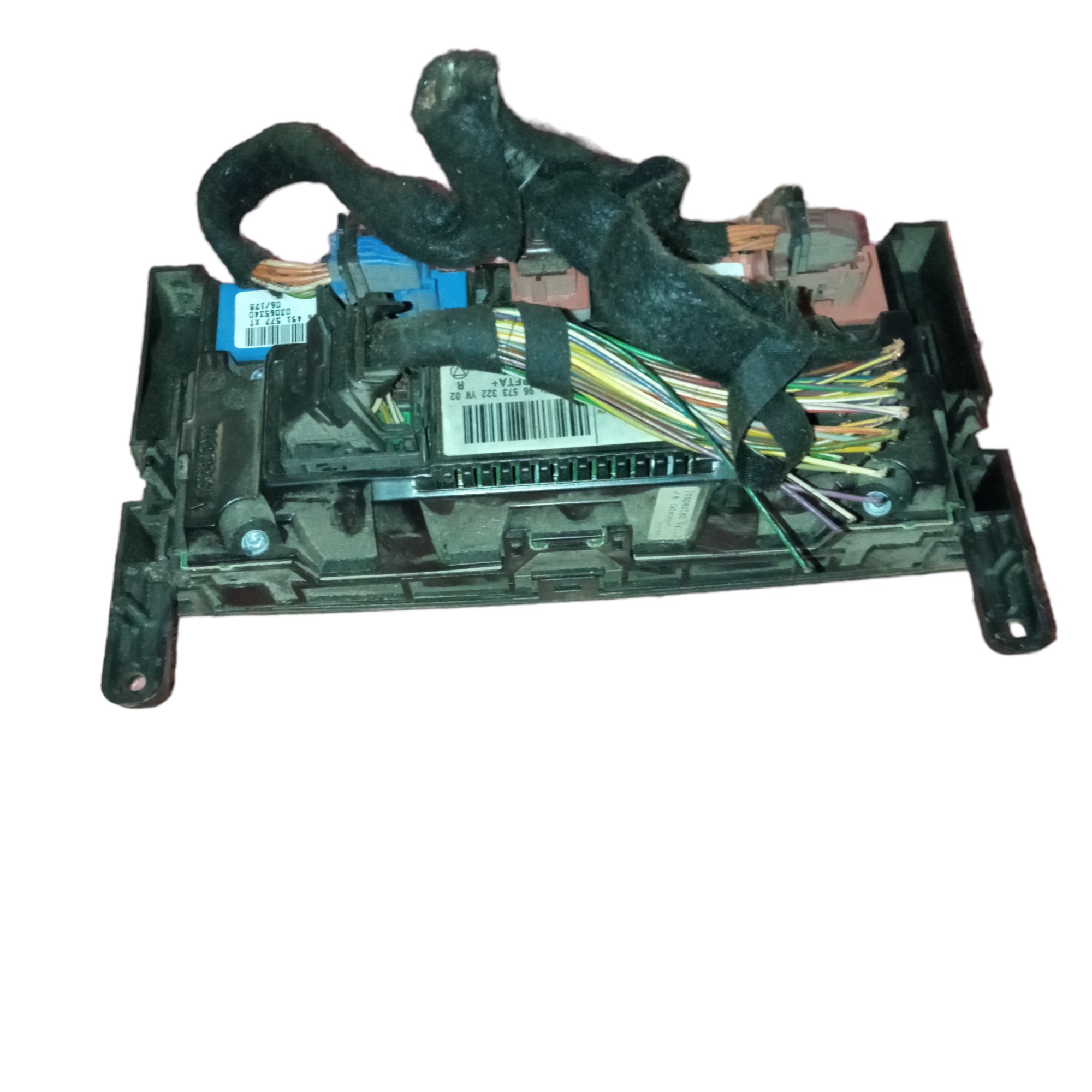 Comando  Ar Condicionado Peugeot 407 2007 Usado Original 5