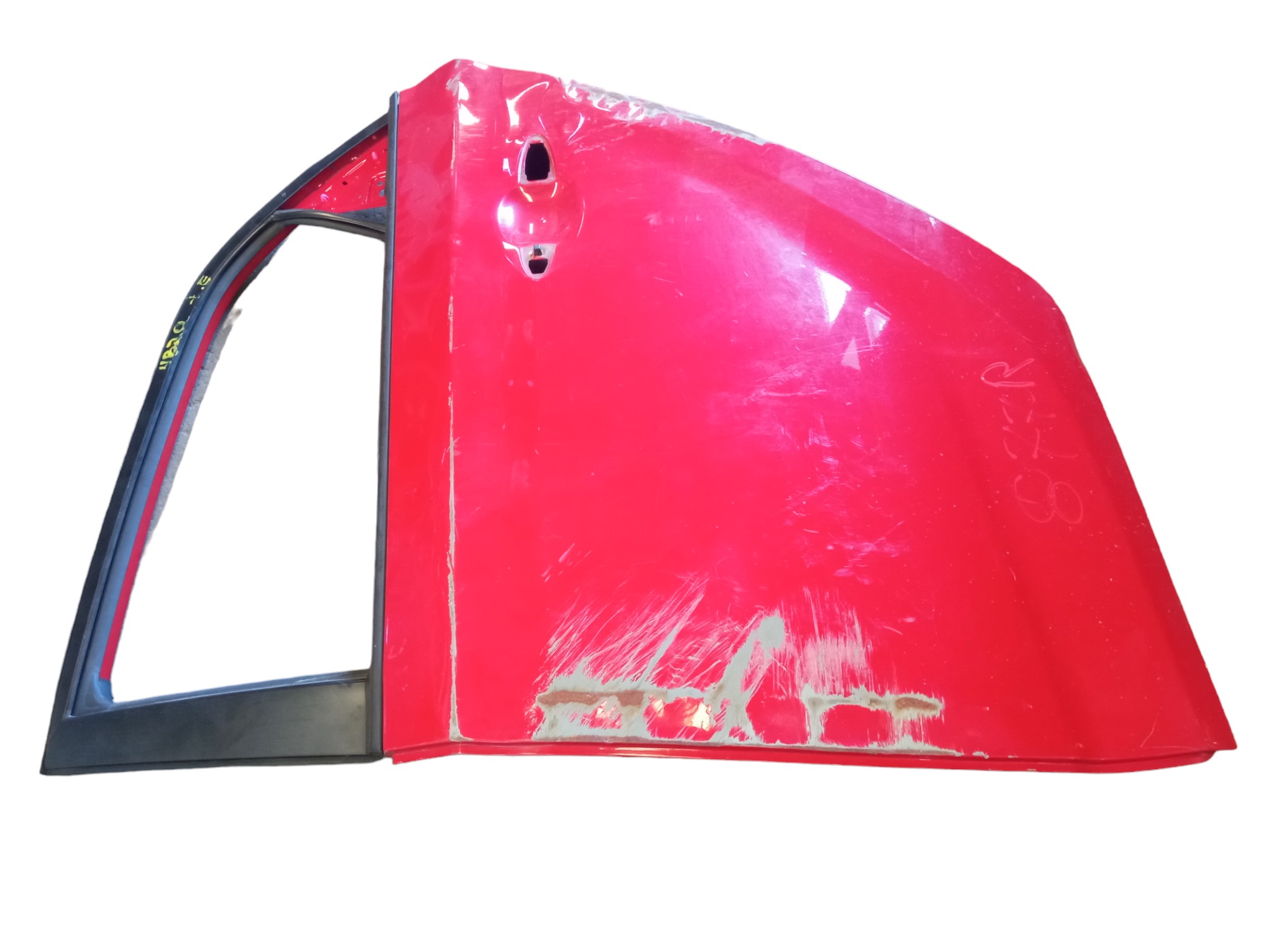 Porta Traseira Esquerda Hyundai Hb 20 Hatch 2013 A 2019  Traseira Esquerdo Vermelho 3