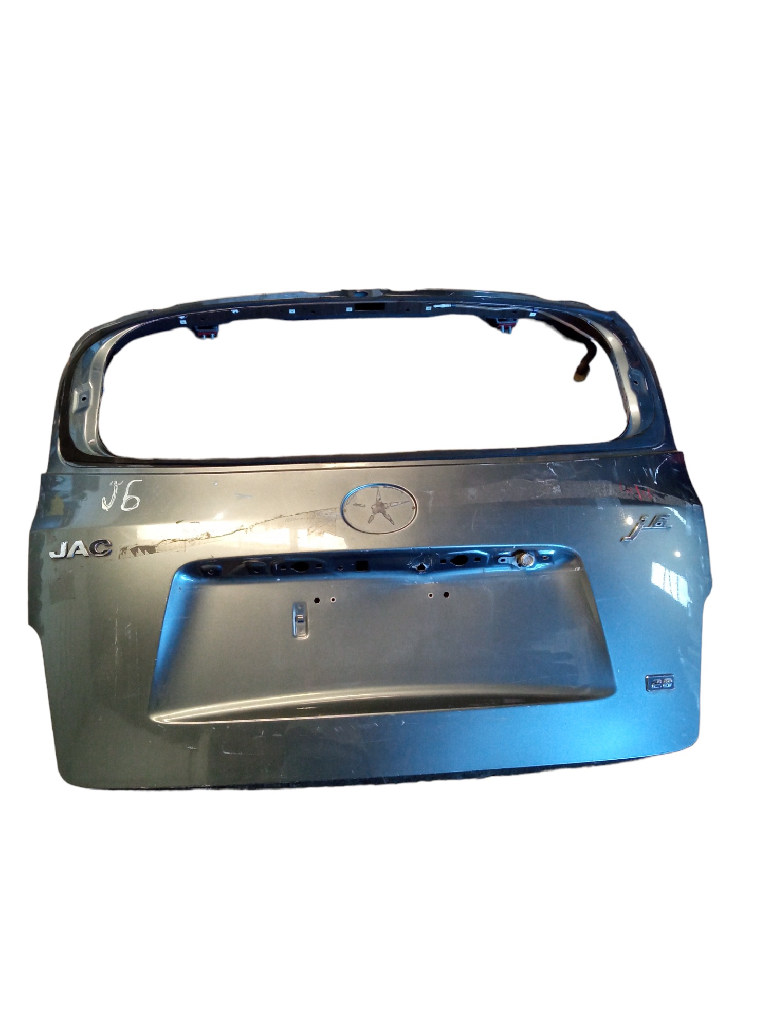 Tampa Traseira Jac J6 2011 2012 2013 2014 2015 Original Verde 1