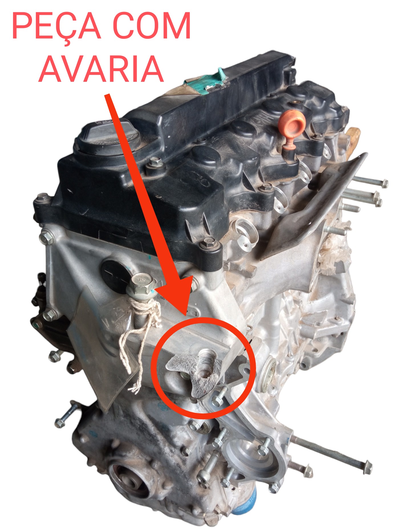 Motor Parcial Honda Hrv 1 8 16v Flex 2016 2017 2018 2019 2