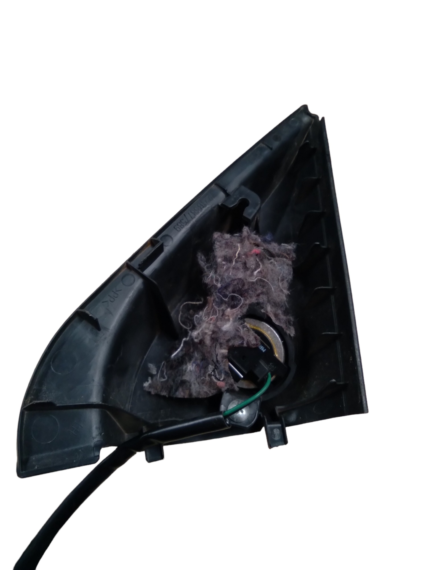 Acabamento Interno Dianteiro Esquerdo Retrovisor Outlander  Preto 4