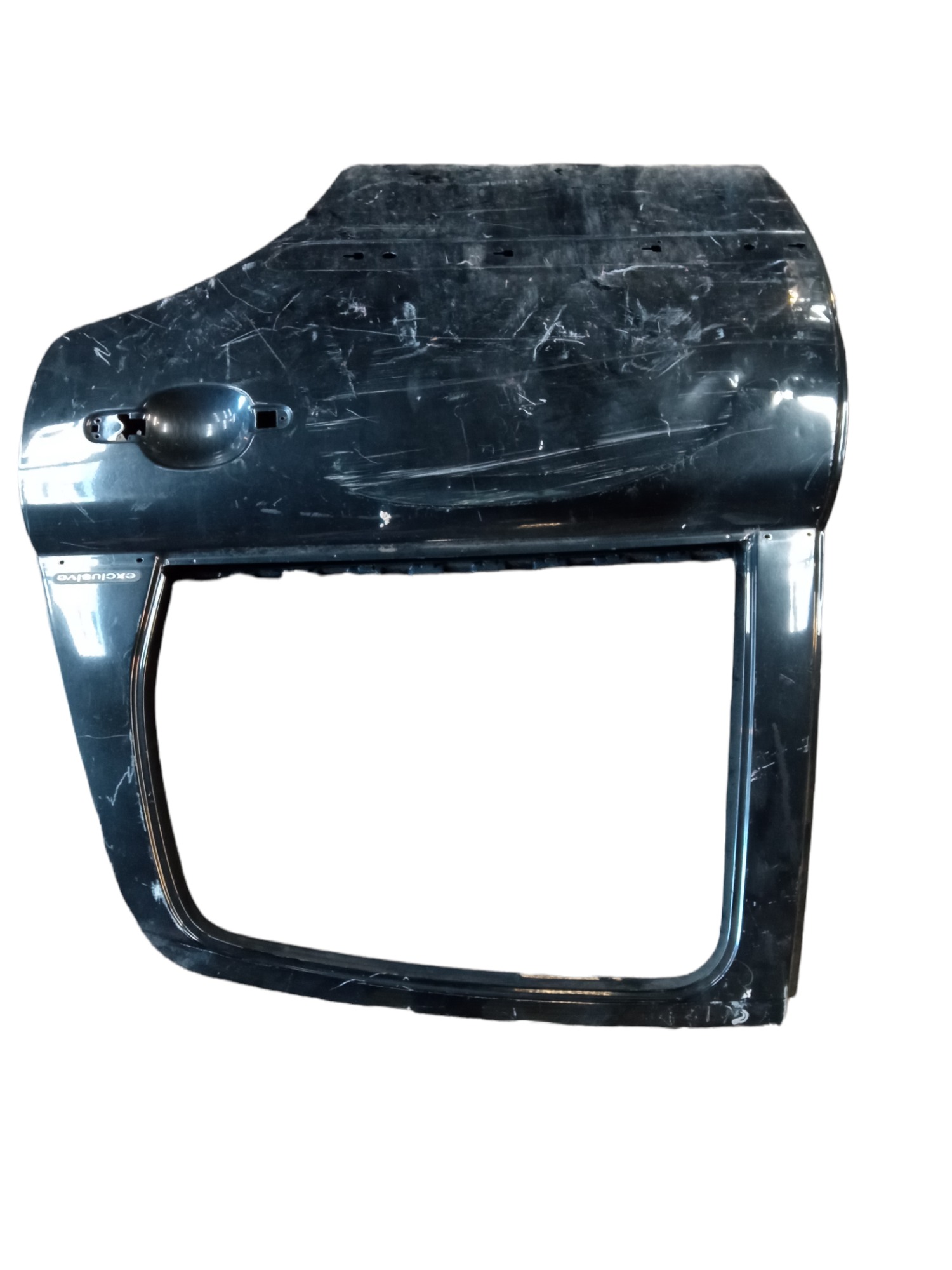 Porta Traseira Esquerda Citroen C3 2005 2006 2007 2008 2009 Esquerdo Preto 3
