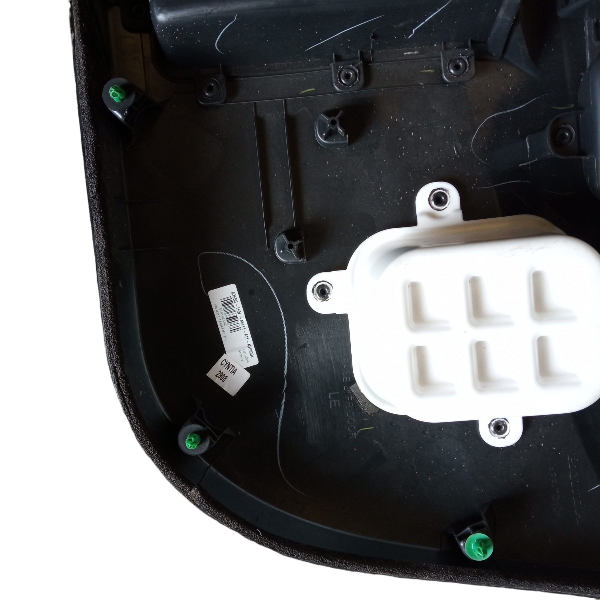 Forro De Porta Dianteira Esquerda Honda Fit 2015 Original  Cinza 6