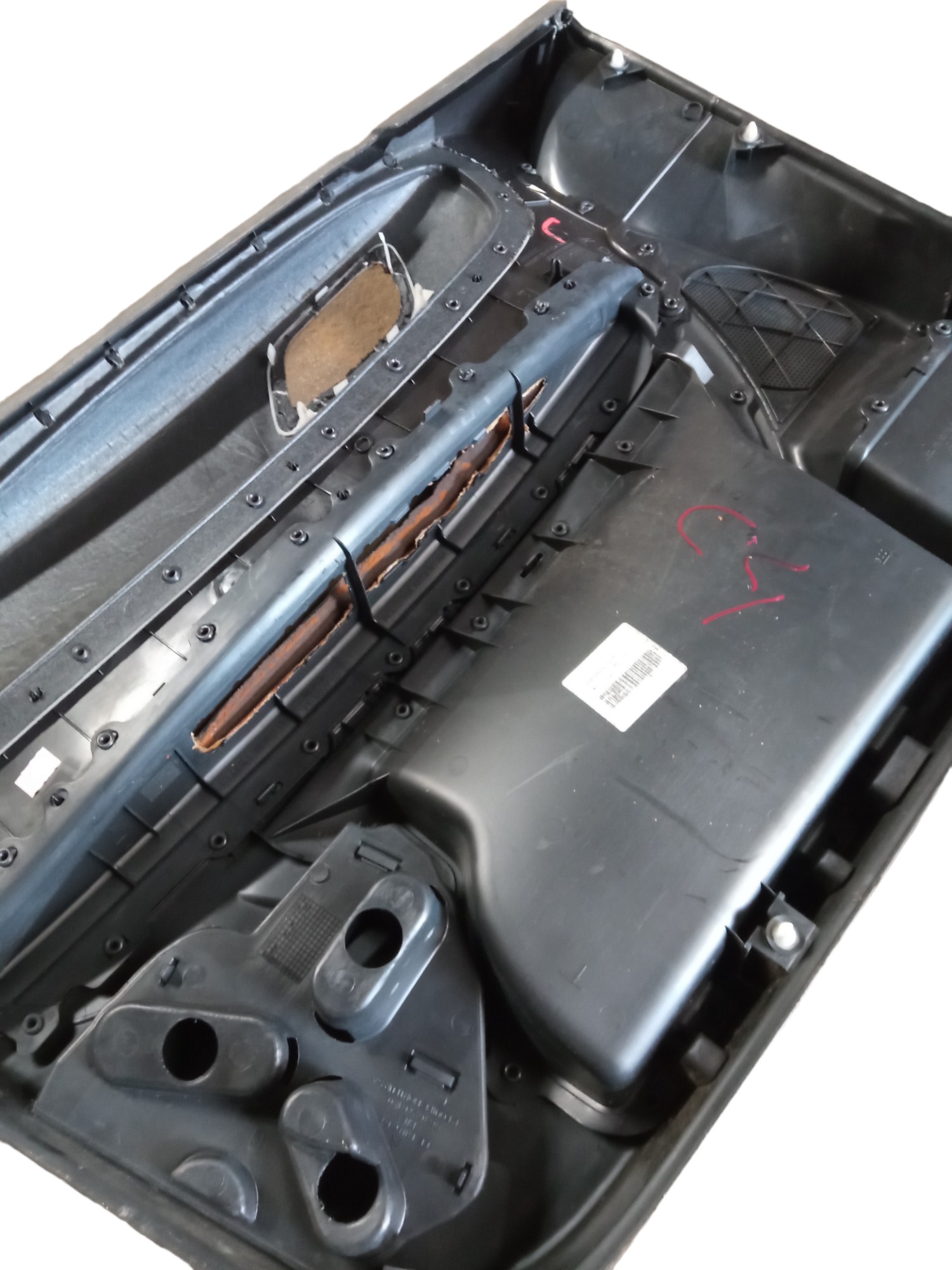Forro De Porta Dianteiro Direito Citroen C4 Pallas 2010 M.v Preto 6